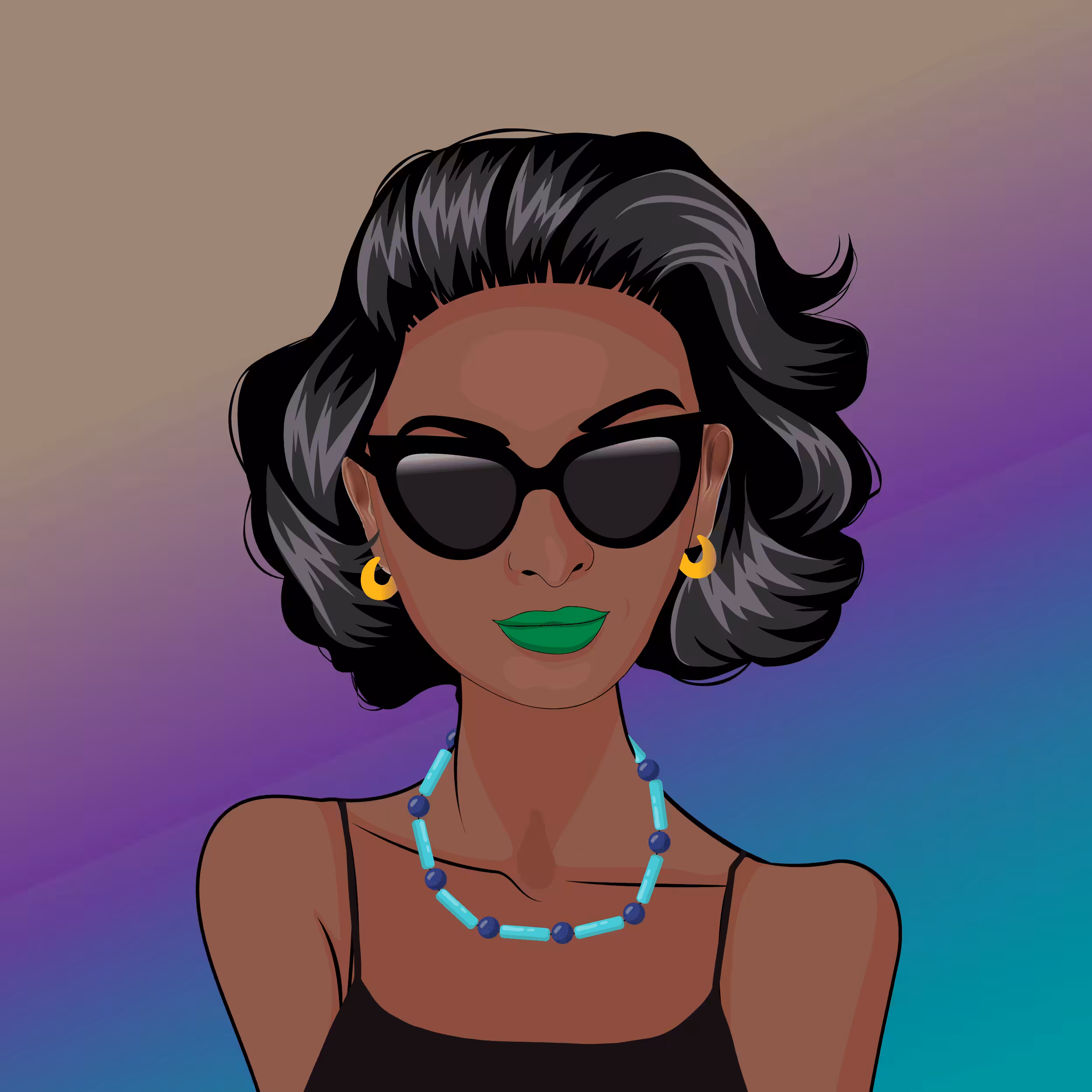 Cool Lady #1511
