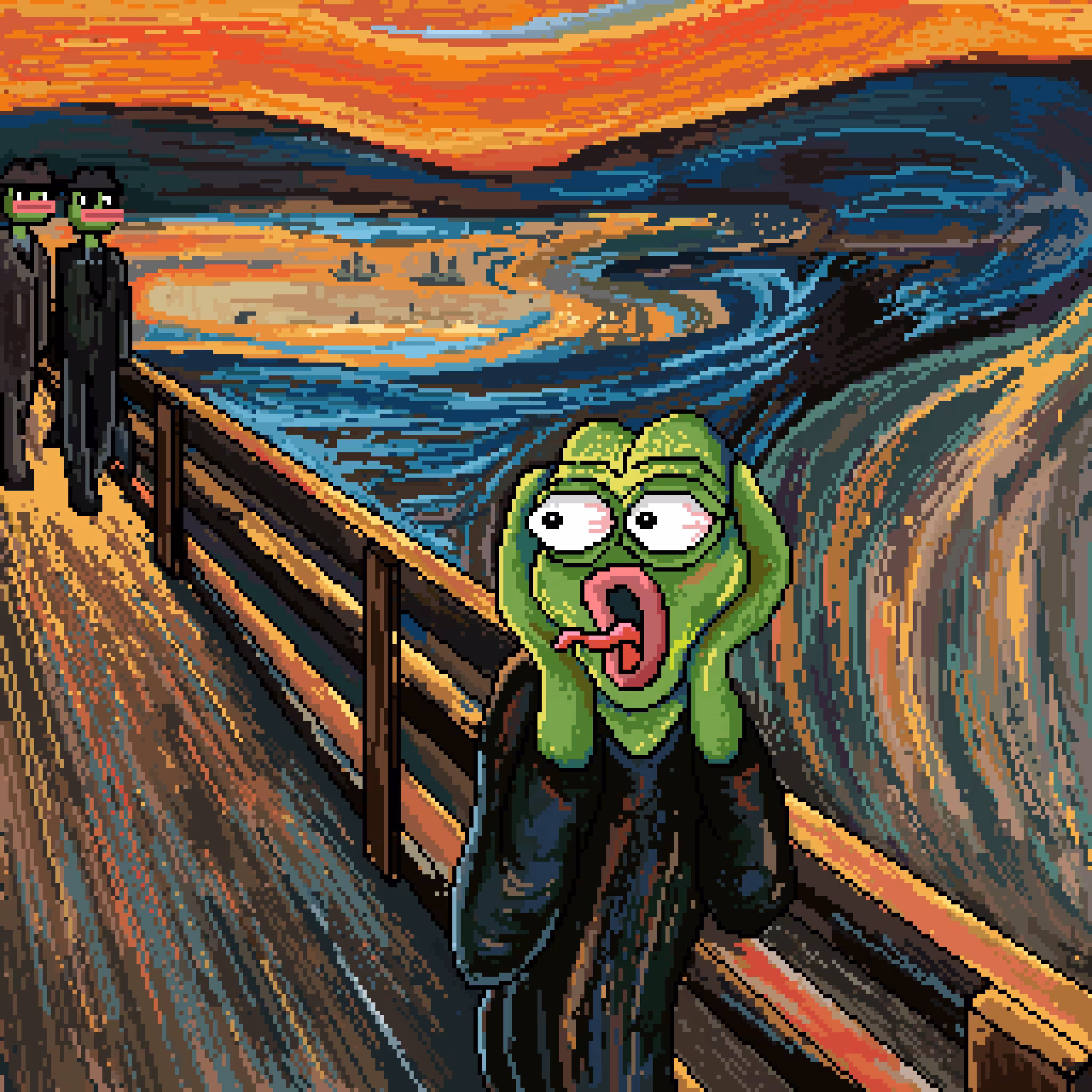 The Scream PEPE🐸