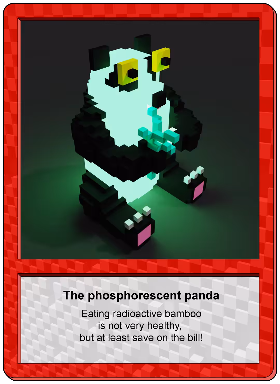 The phosphorescent panda