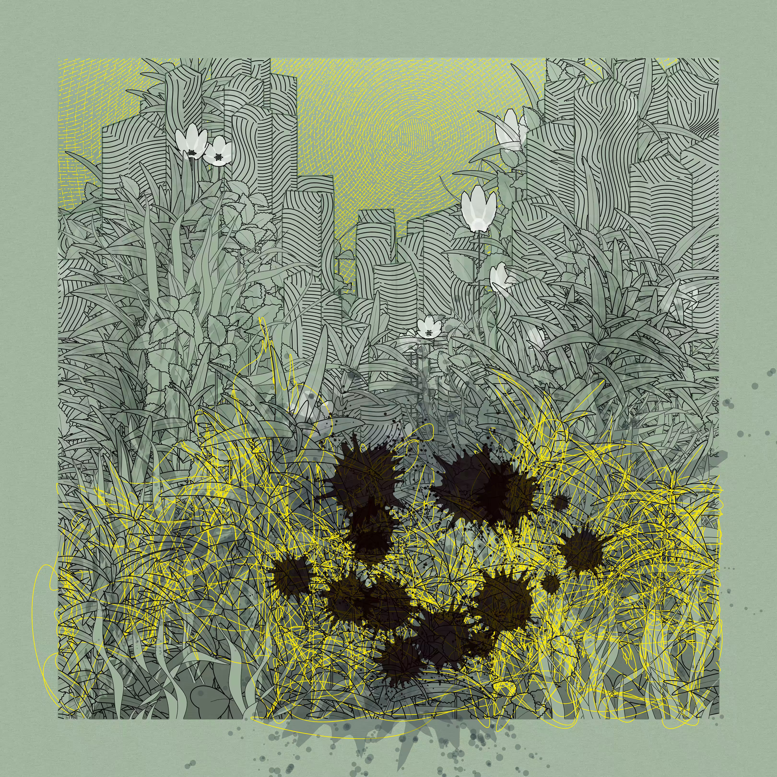 Landscape with Carbon Capture #3120