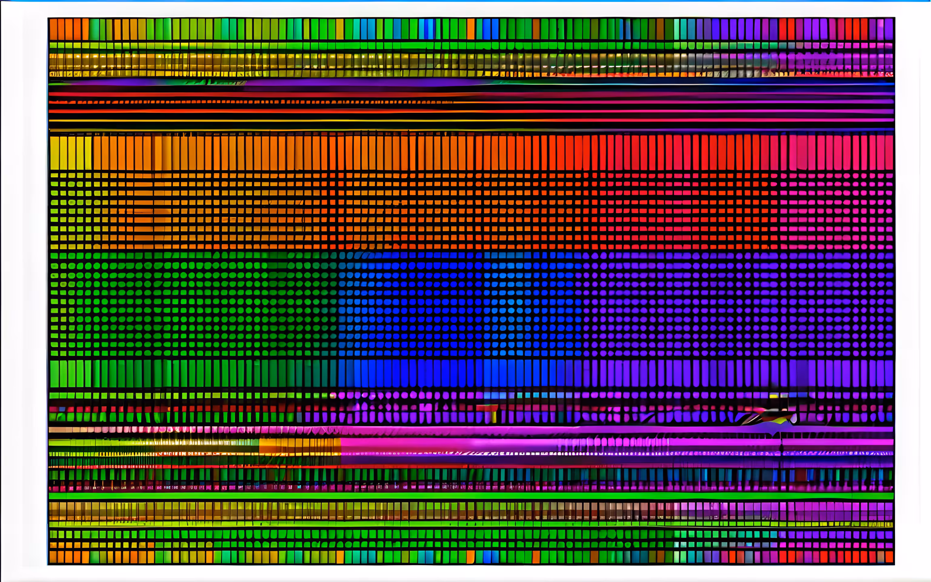 AI imagines famous generative artworks #129