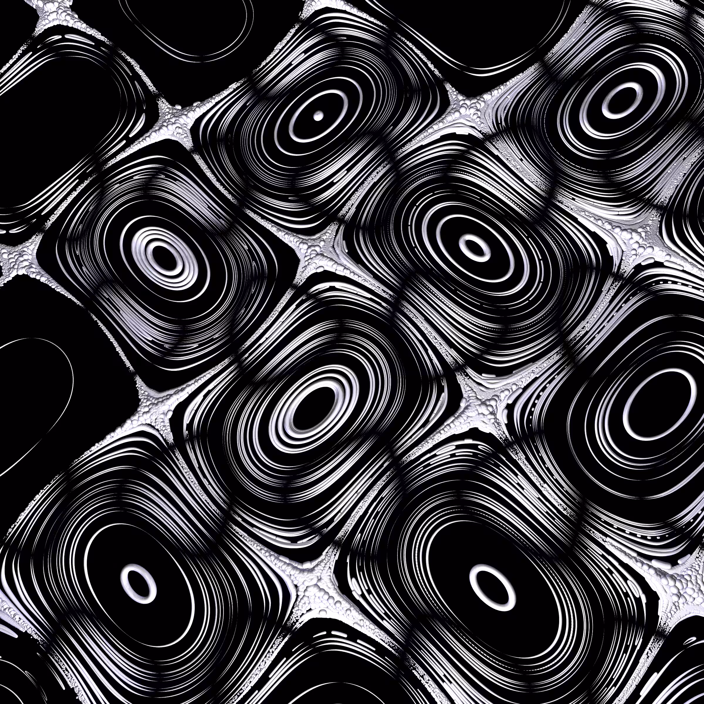 'Linked by Darkness' sin() attractor 1