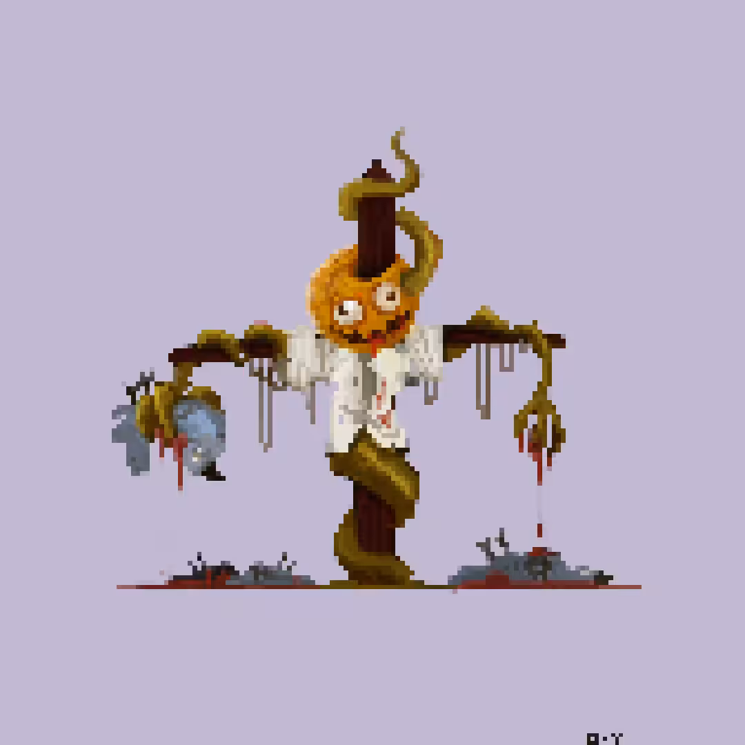 Evil scarecrow