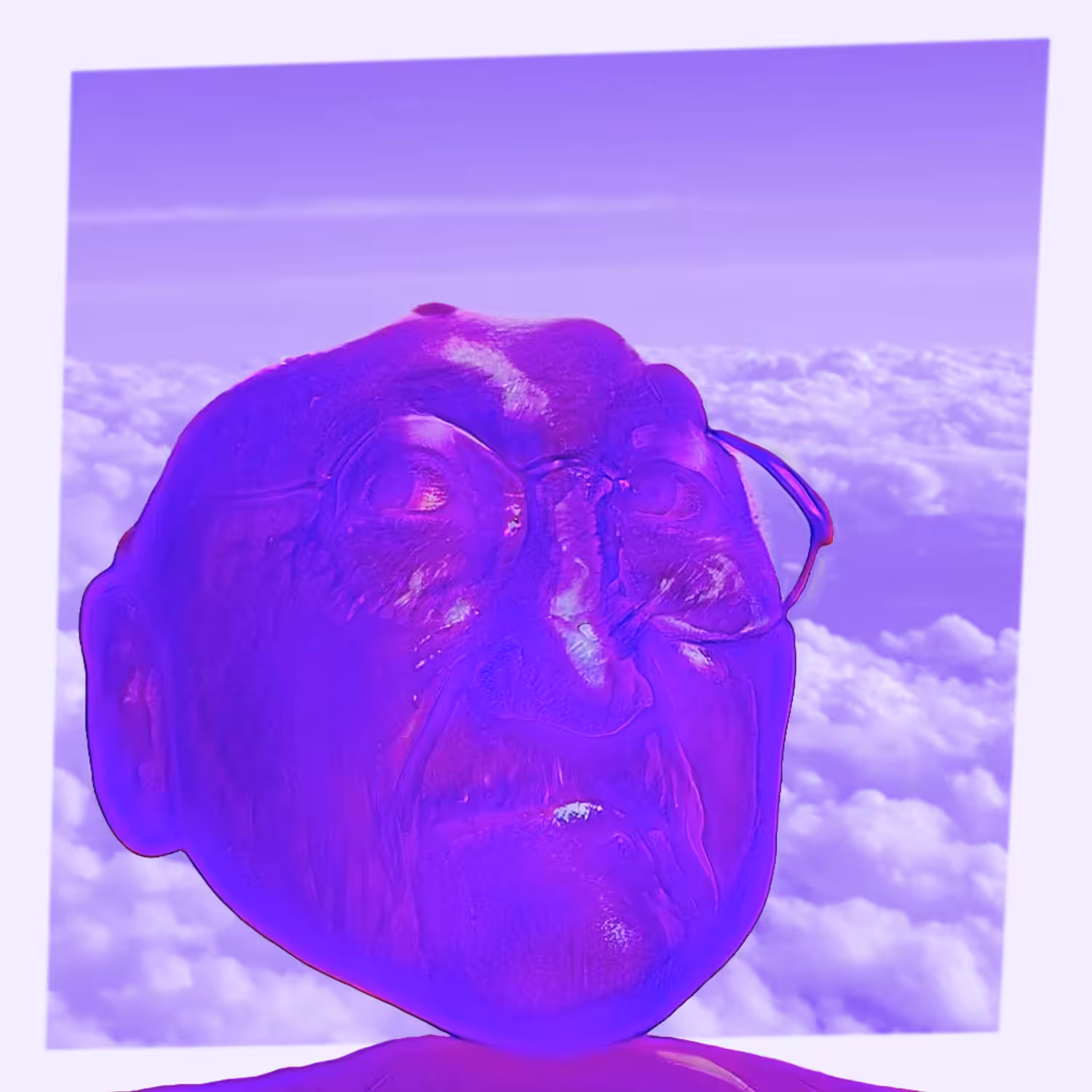 head like a cloud