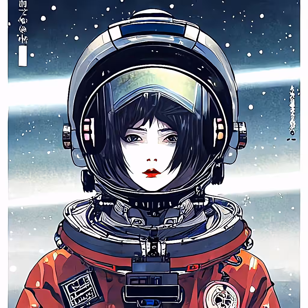 1/1: Astronaut Geisha 