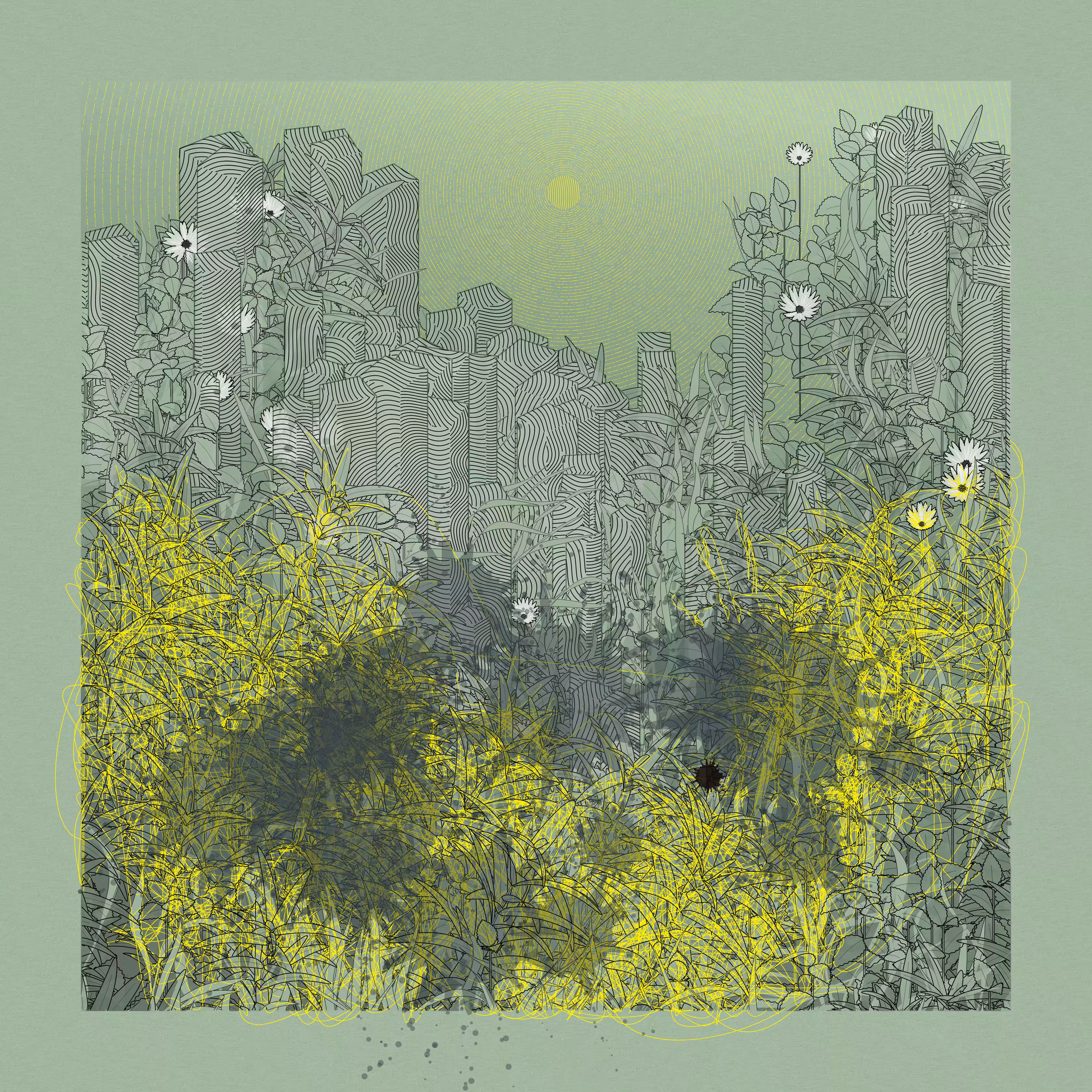 Landscape with Carbon Capture #8563