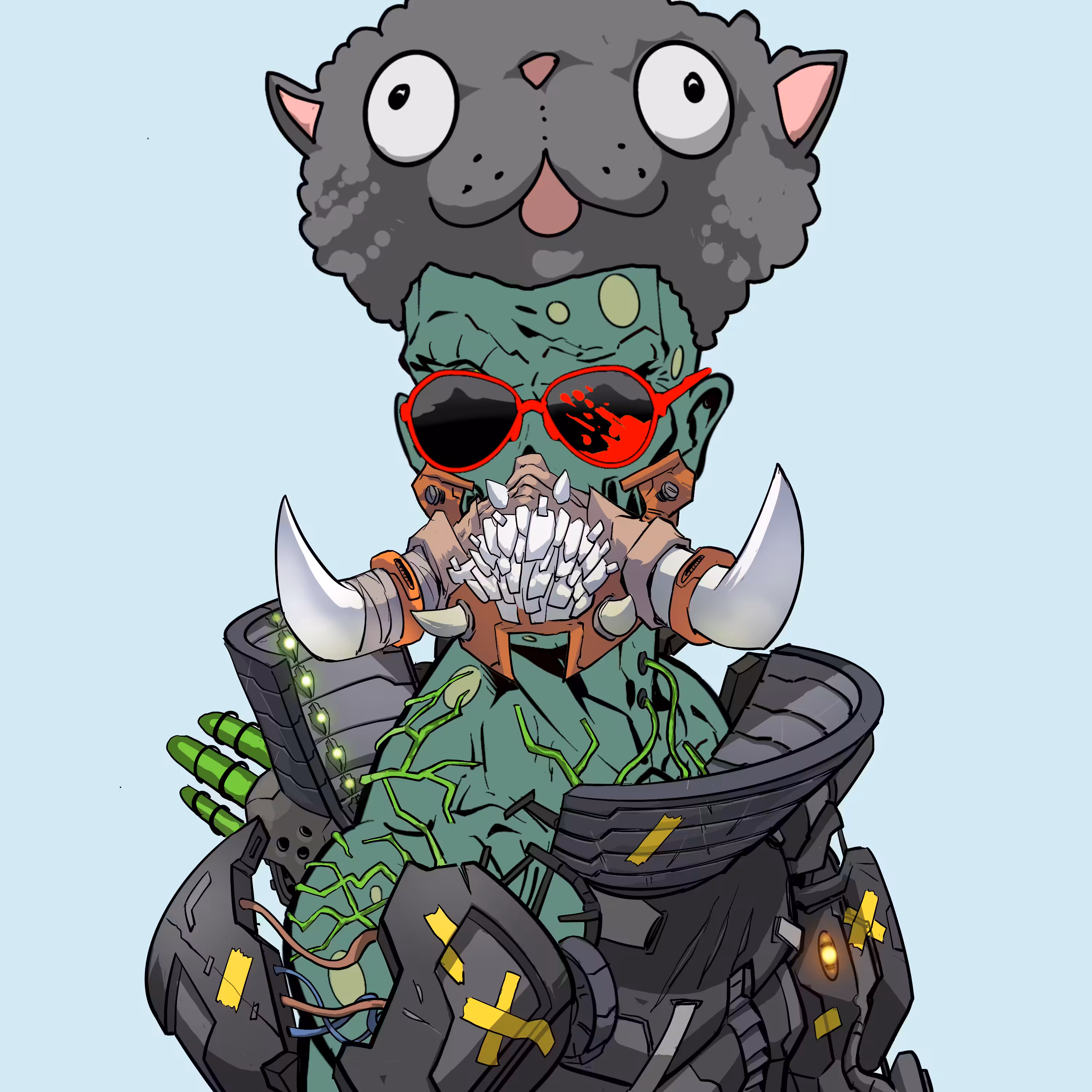 GlieseZombiesPFPs: GlieseZombiePFP #3191