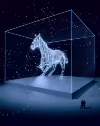 Glowing Horse