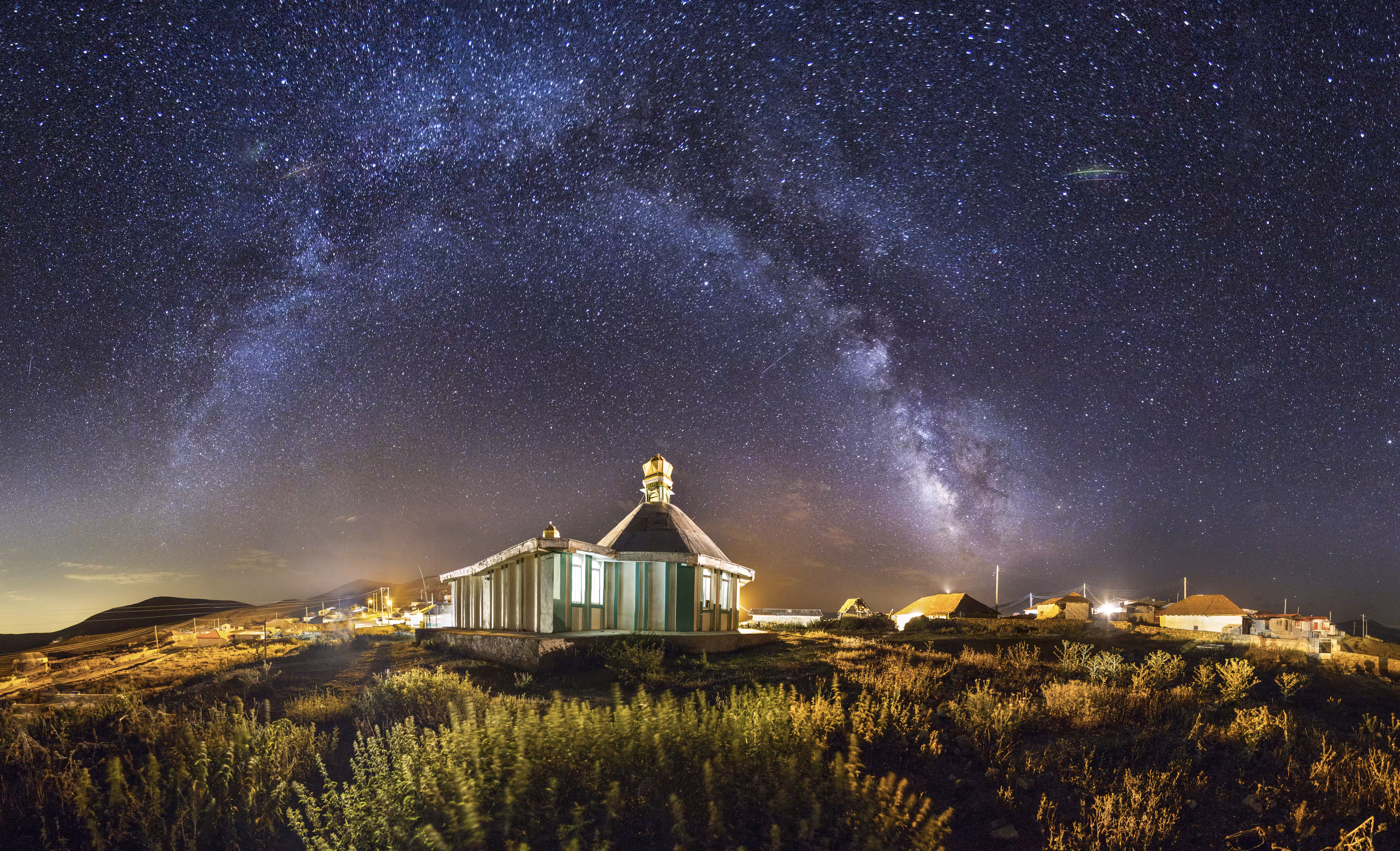 Emam Zadeh Hassan and the Night Sky