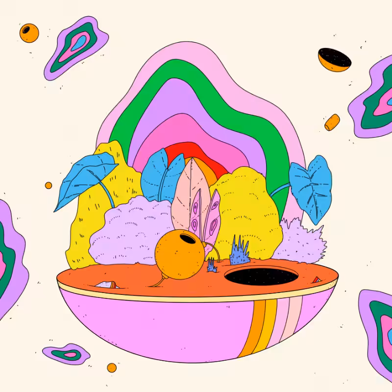 🌈🌴🪐 #255