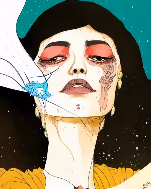 Lady smoke