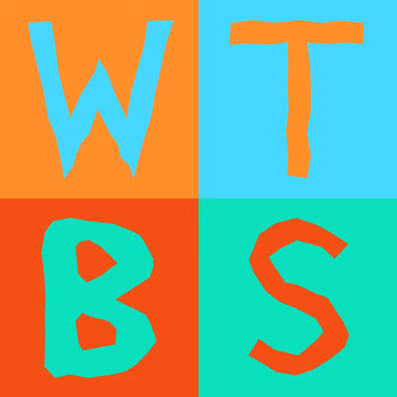 Waiting To Be Signed Logo with Wobbles #139