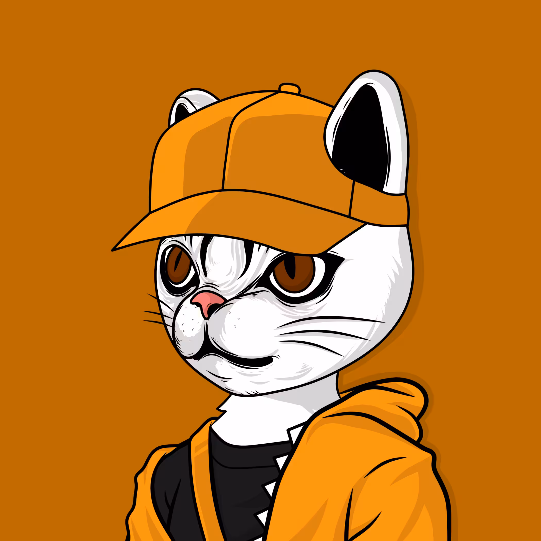 Sangan Neko Orange