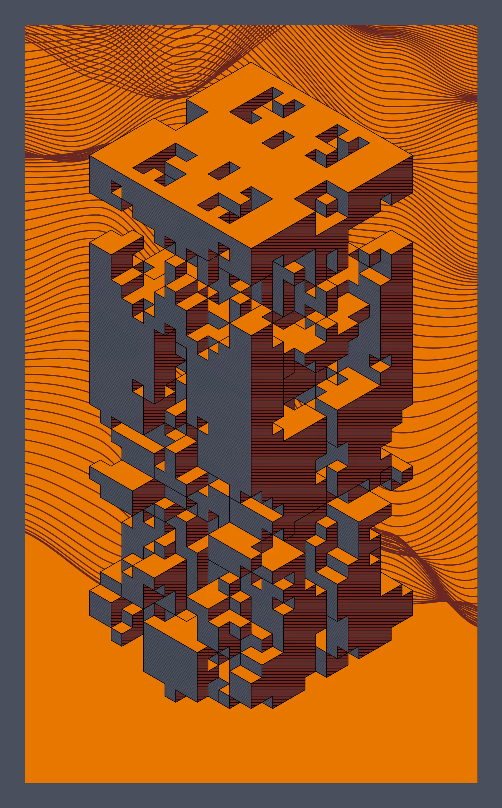 Corroding Cubes #32