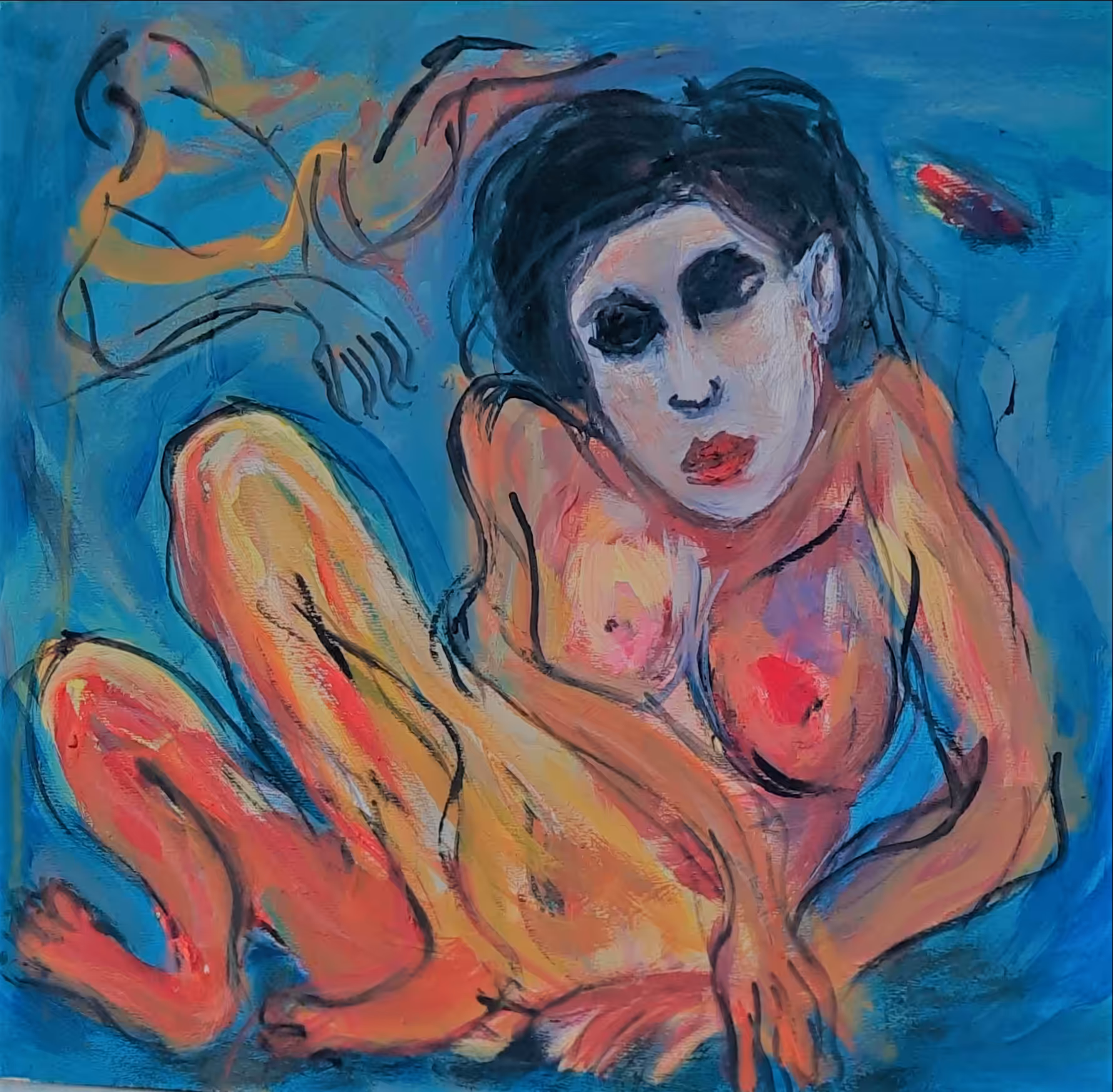 Abstractin painting