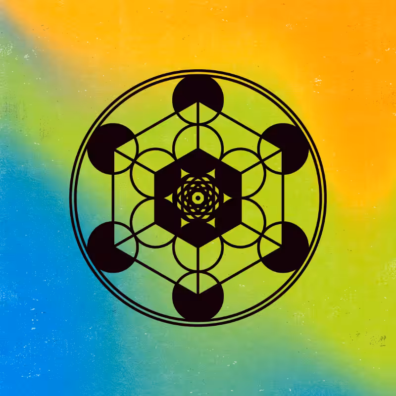 Sacred Geometry Oracle #8