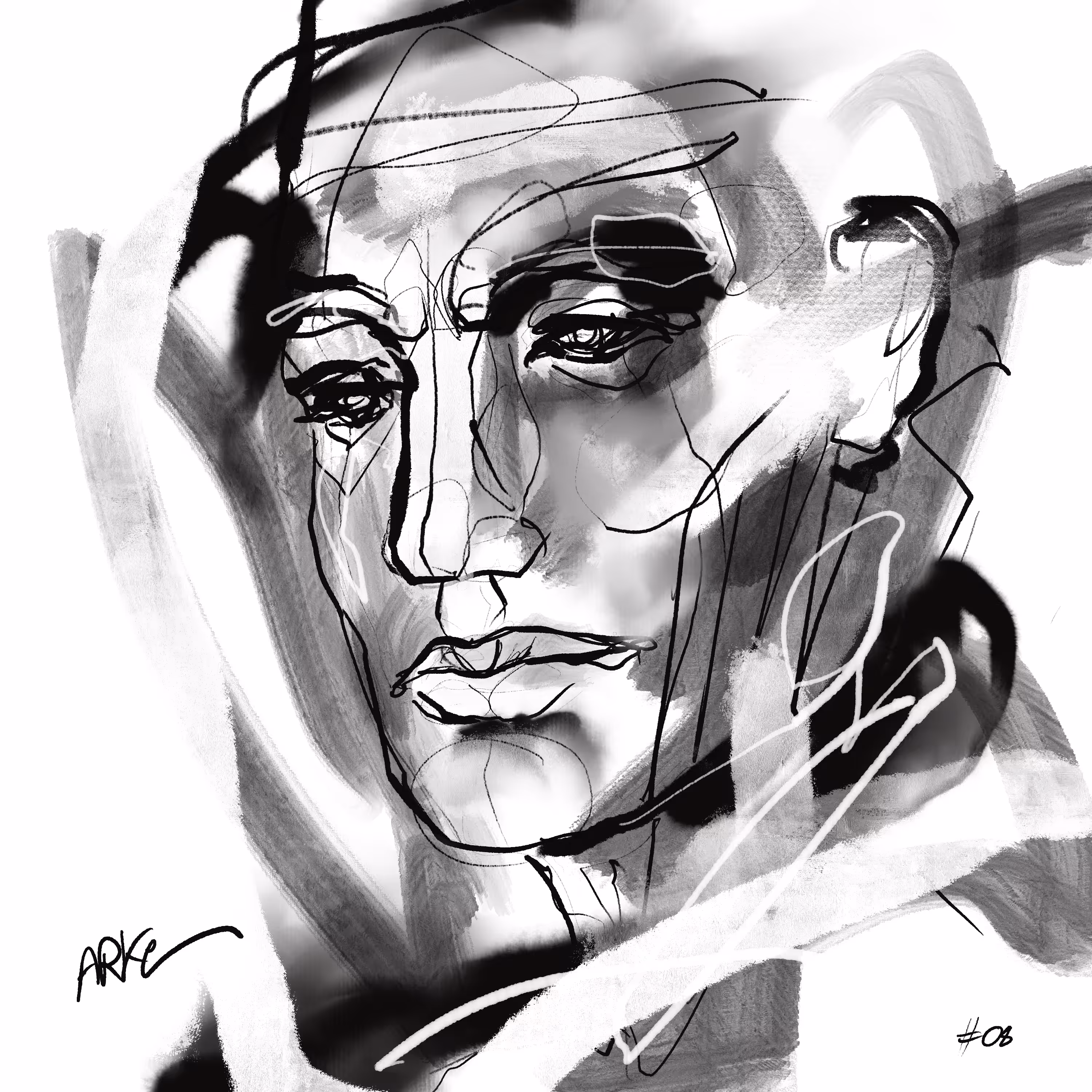 Arke - Lines Portrait #08