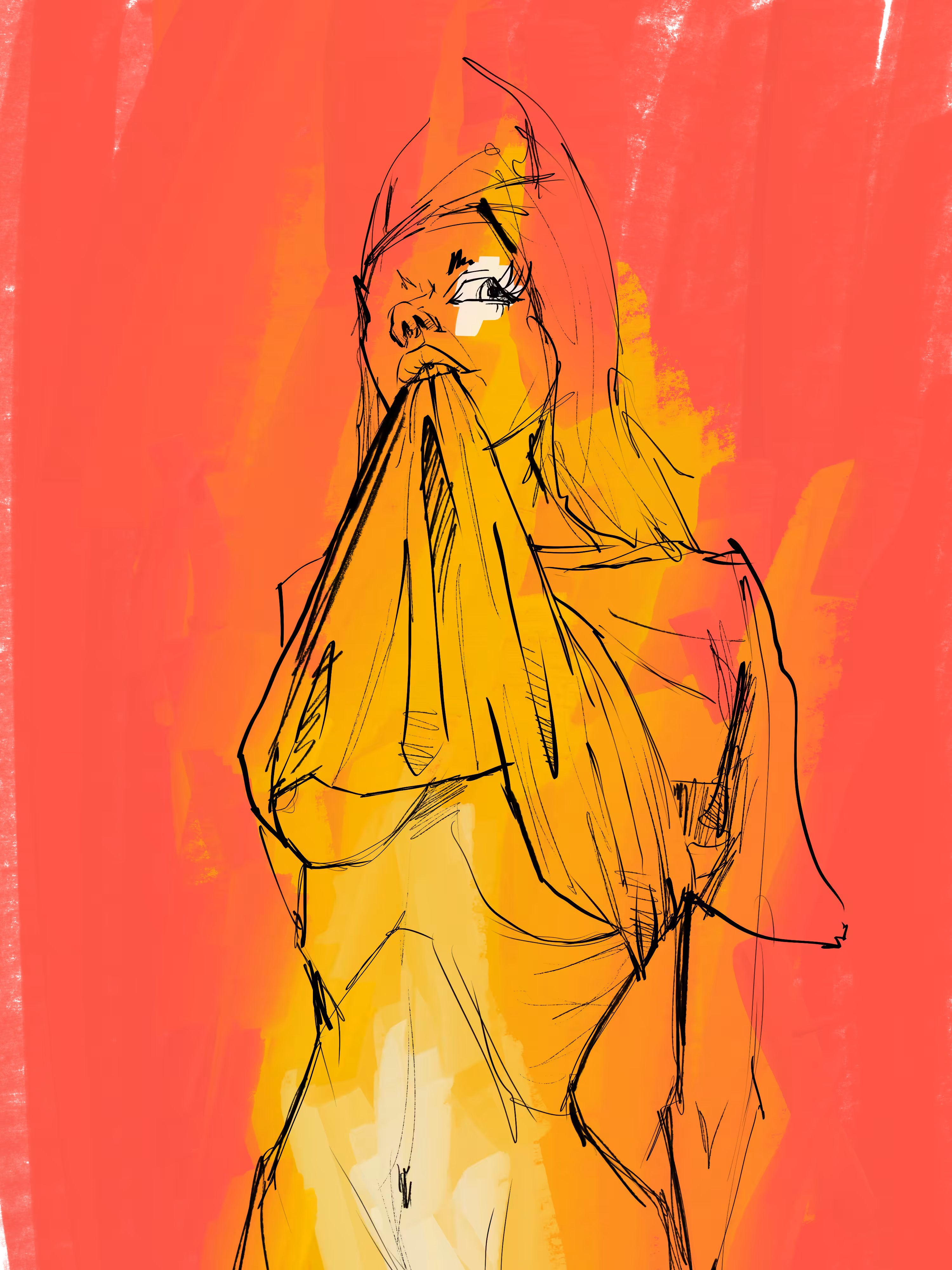burn yourself
