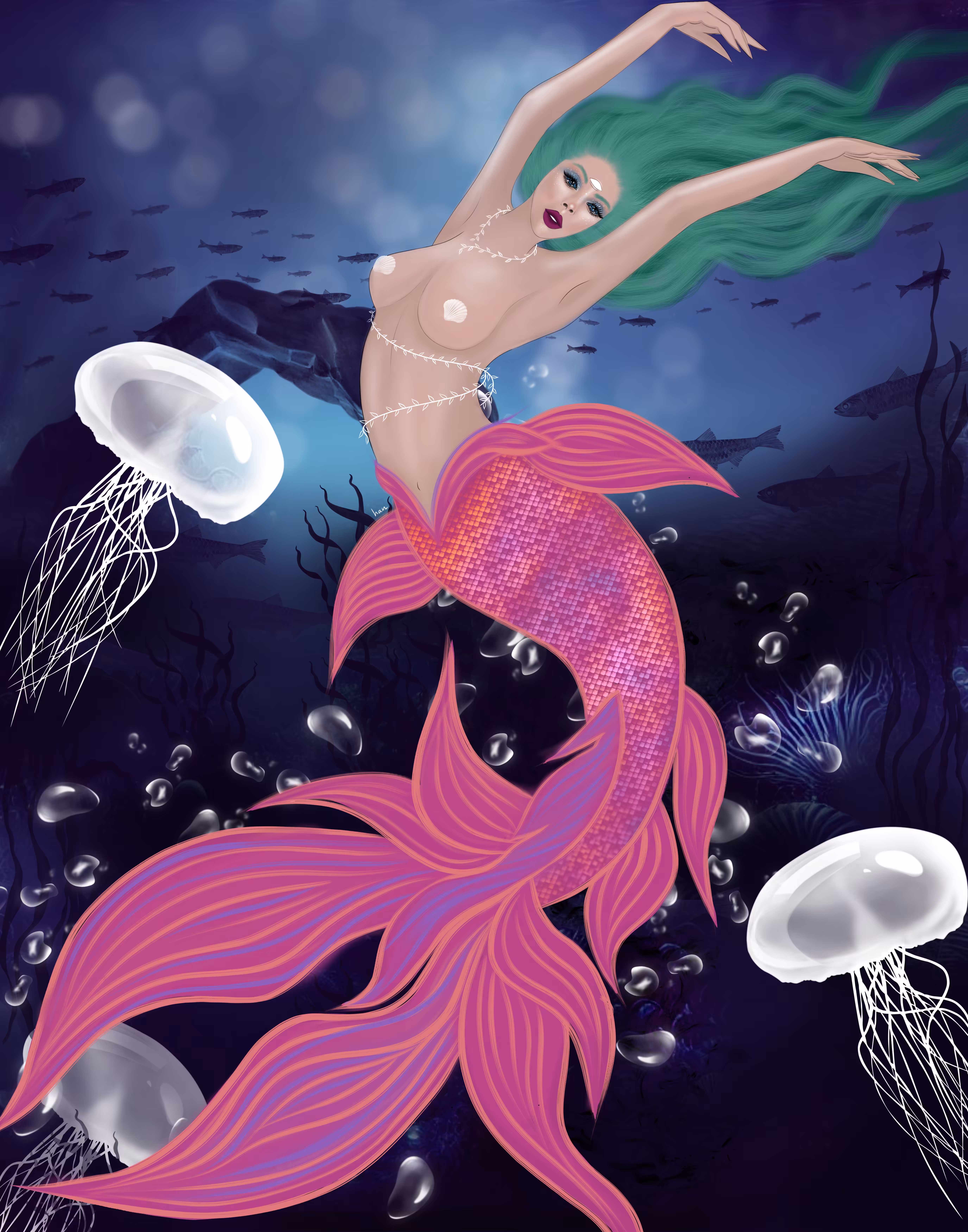 Dance in the deep sea