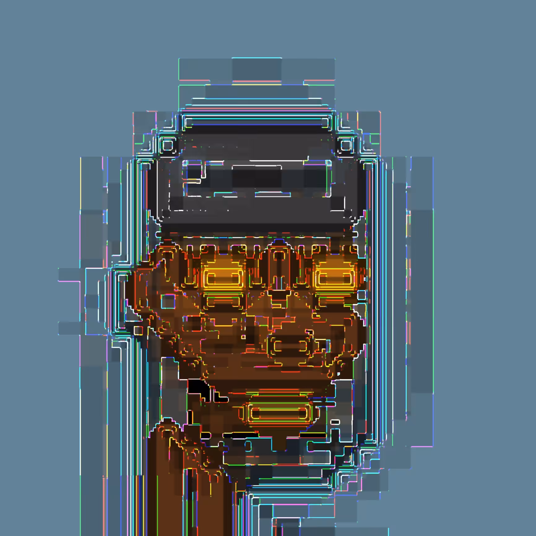 Pixel Neon Punk #024