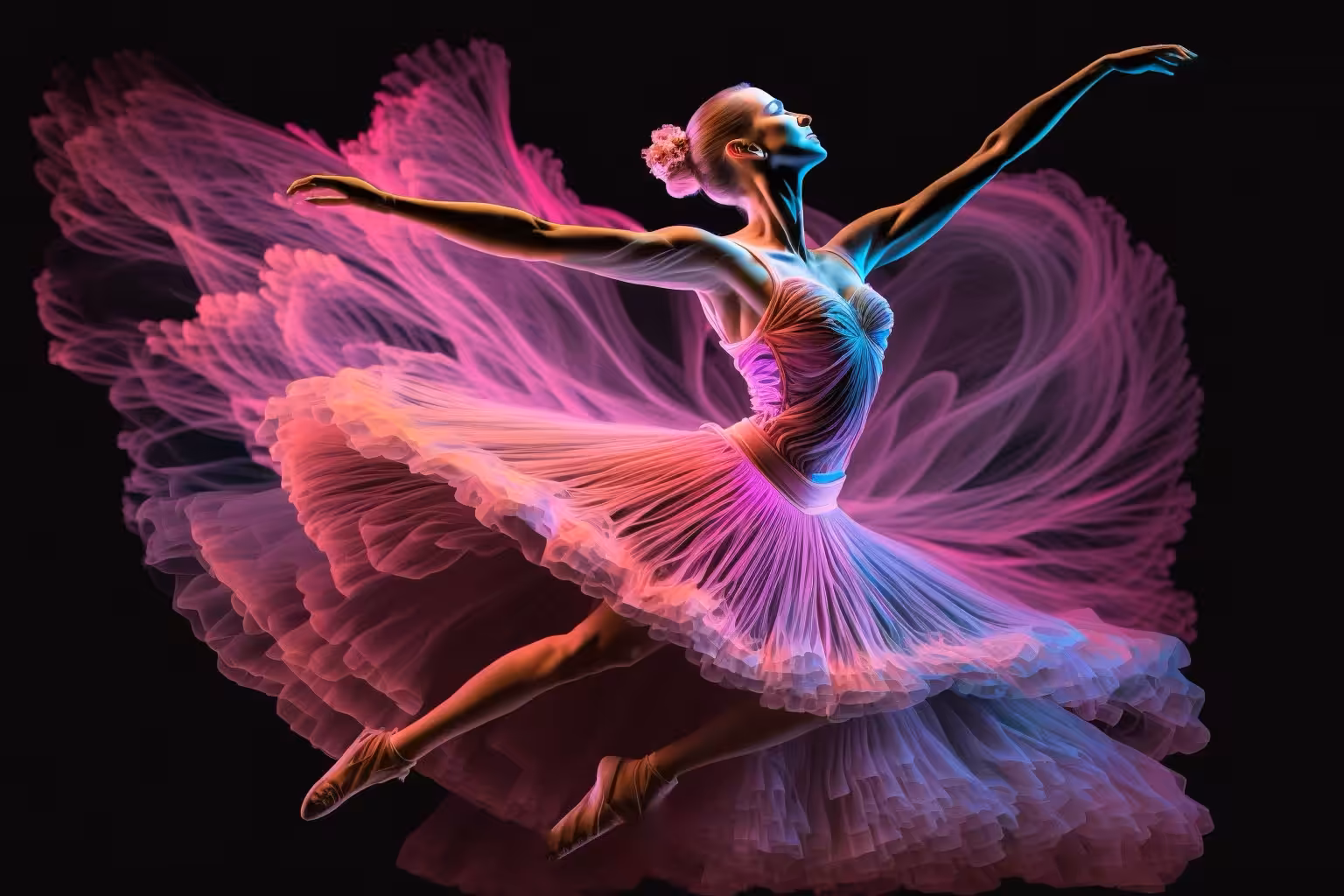 Beautiful Pink Ballerina 1