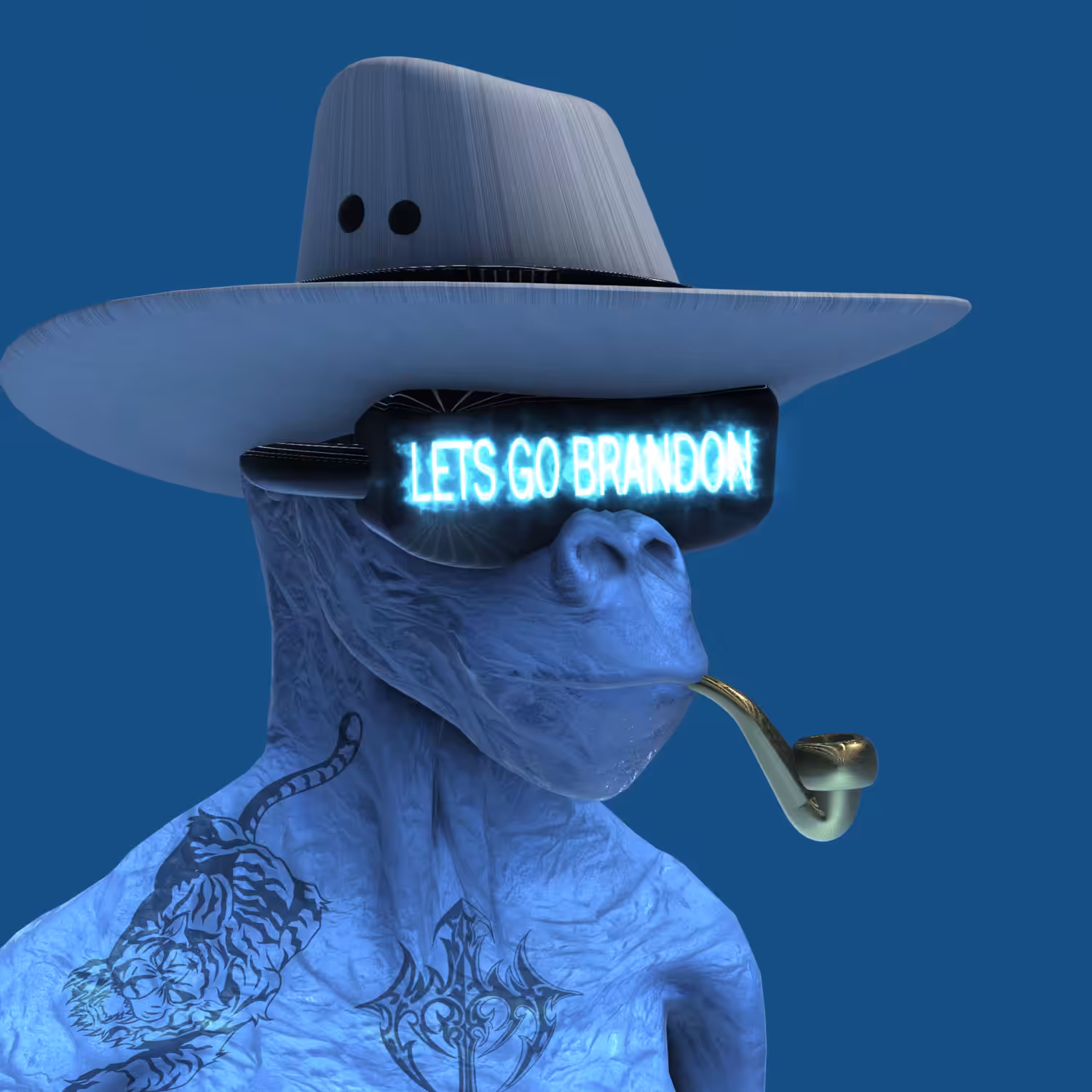 CryptoAvatar3D-Lets Go Brandon