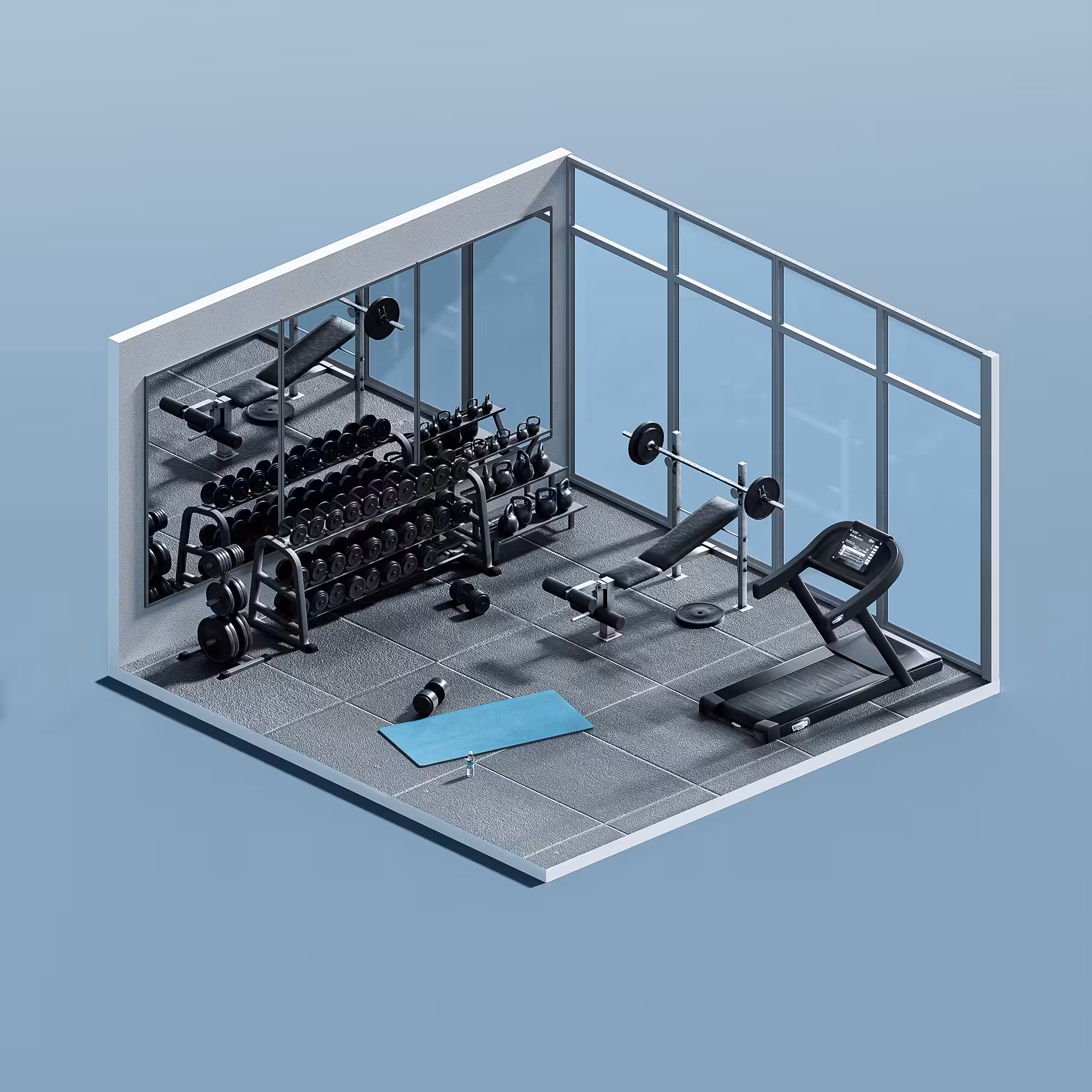 Voxel Room #17