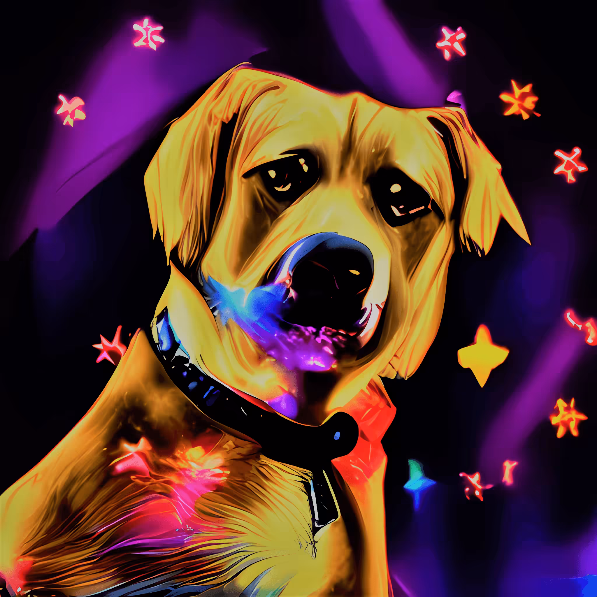 NEON DOG SANNE 