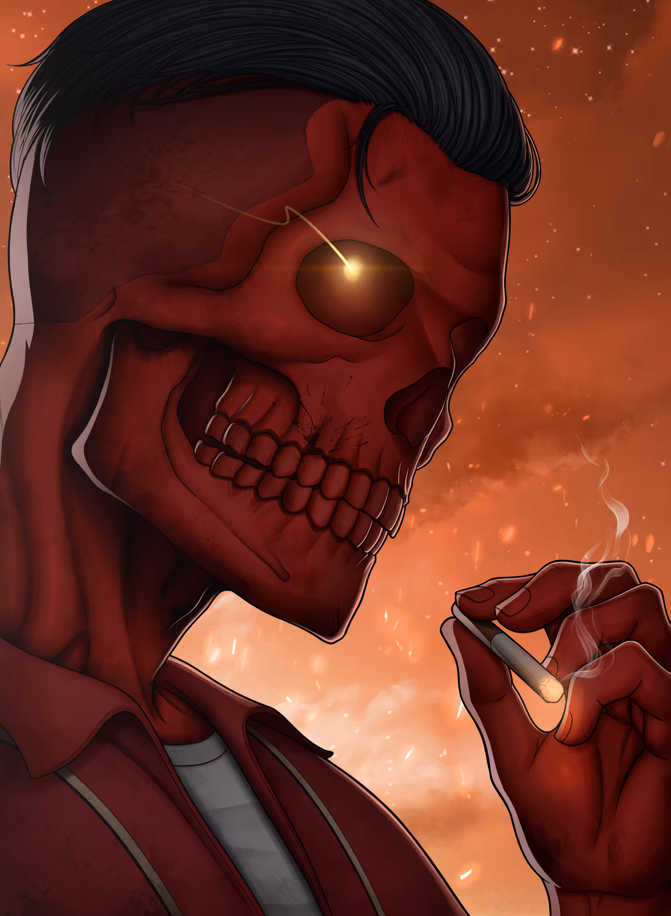 Genuine Red Skull