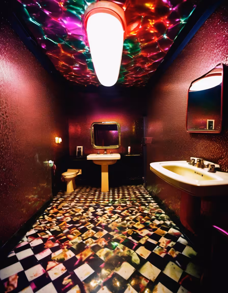 Club Restrooms With Threatening Auras #36