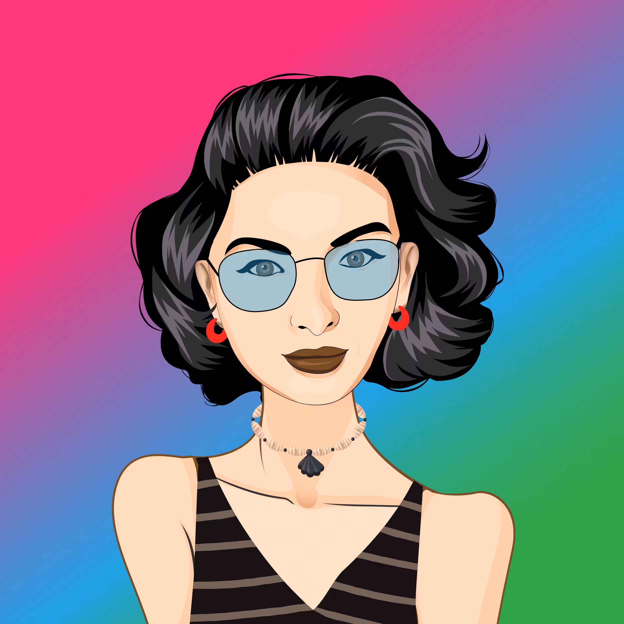 Cool Lady #1122