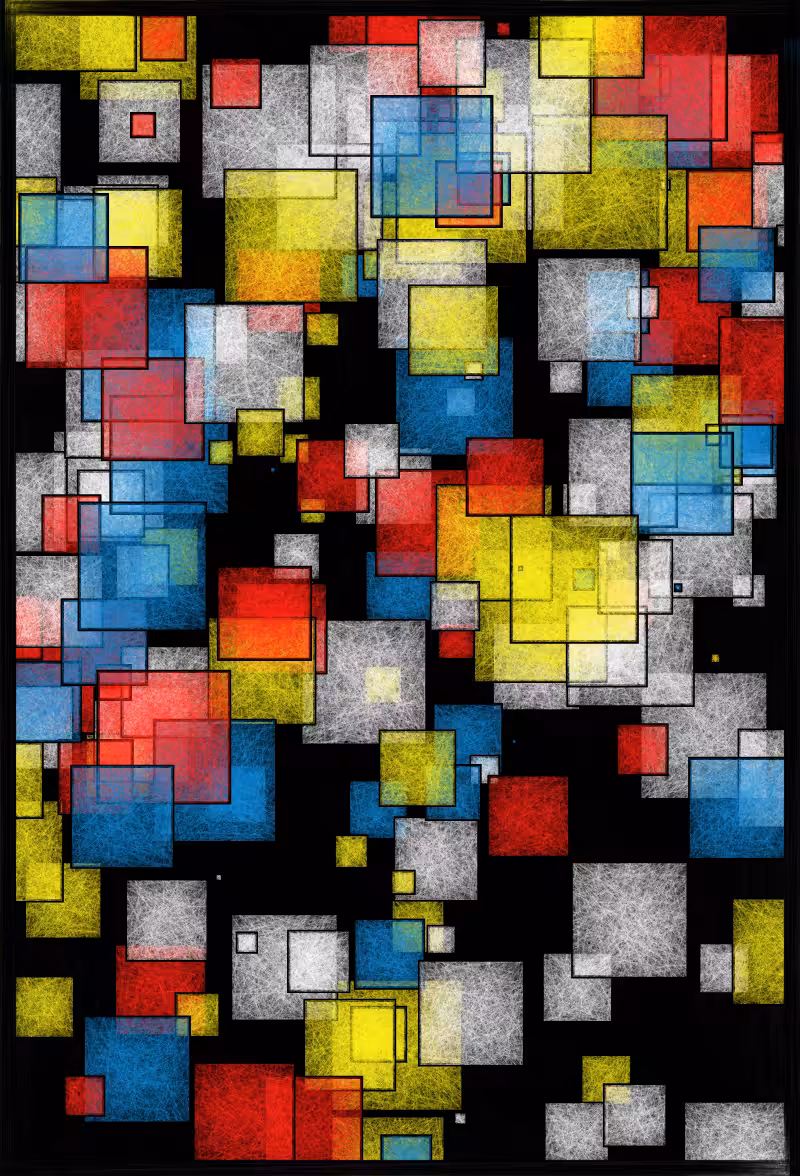 Circles In A Square World #41
