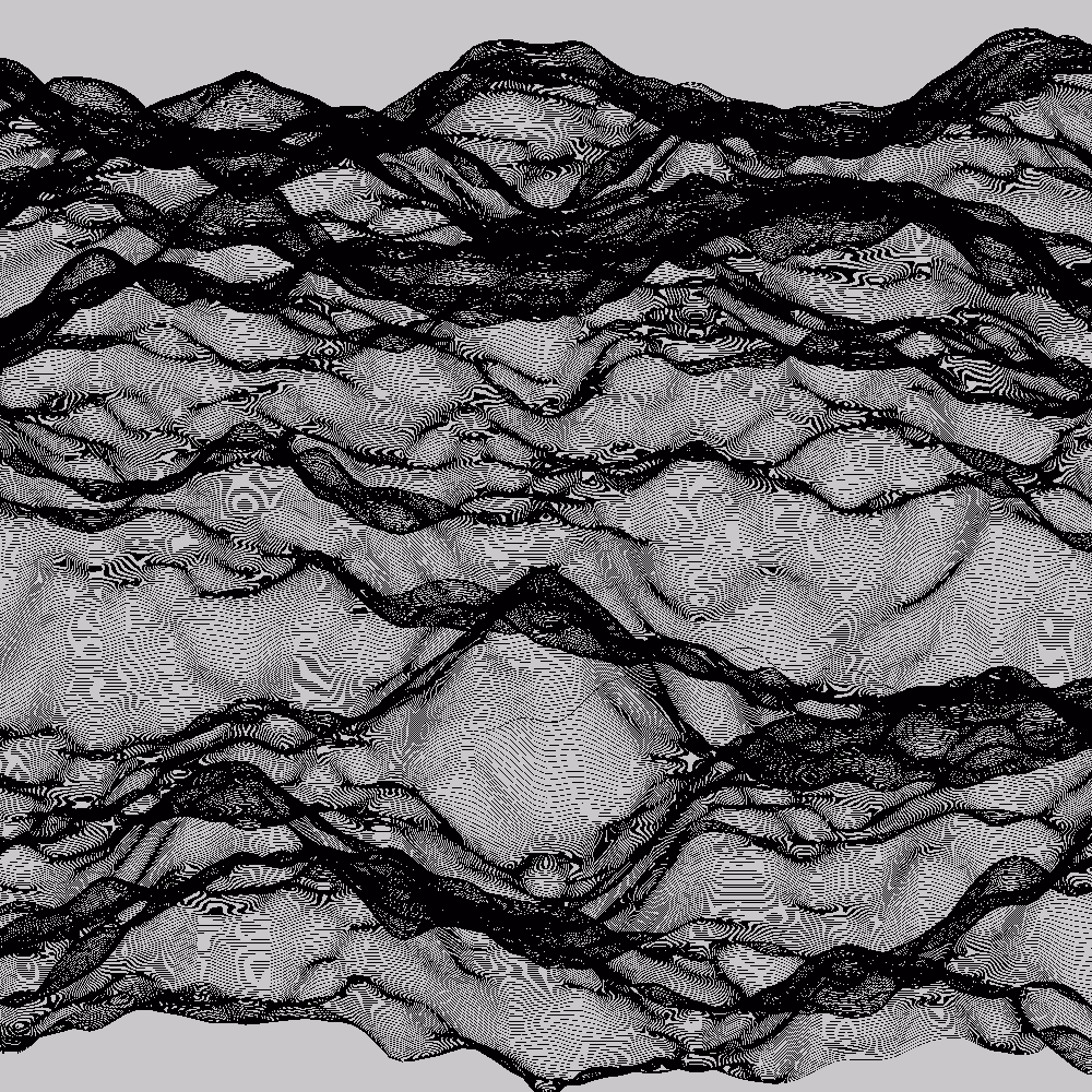 Digital Sheer Fabric #58