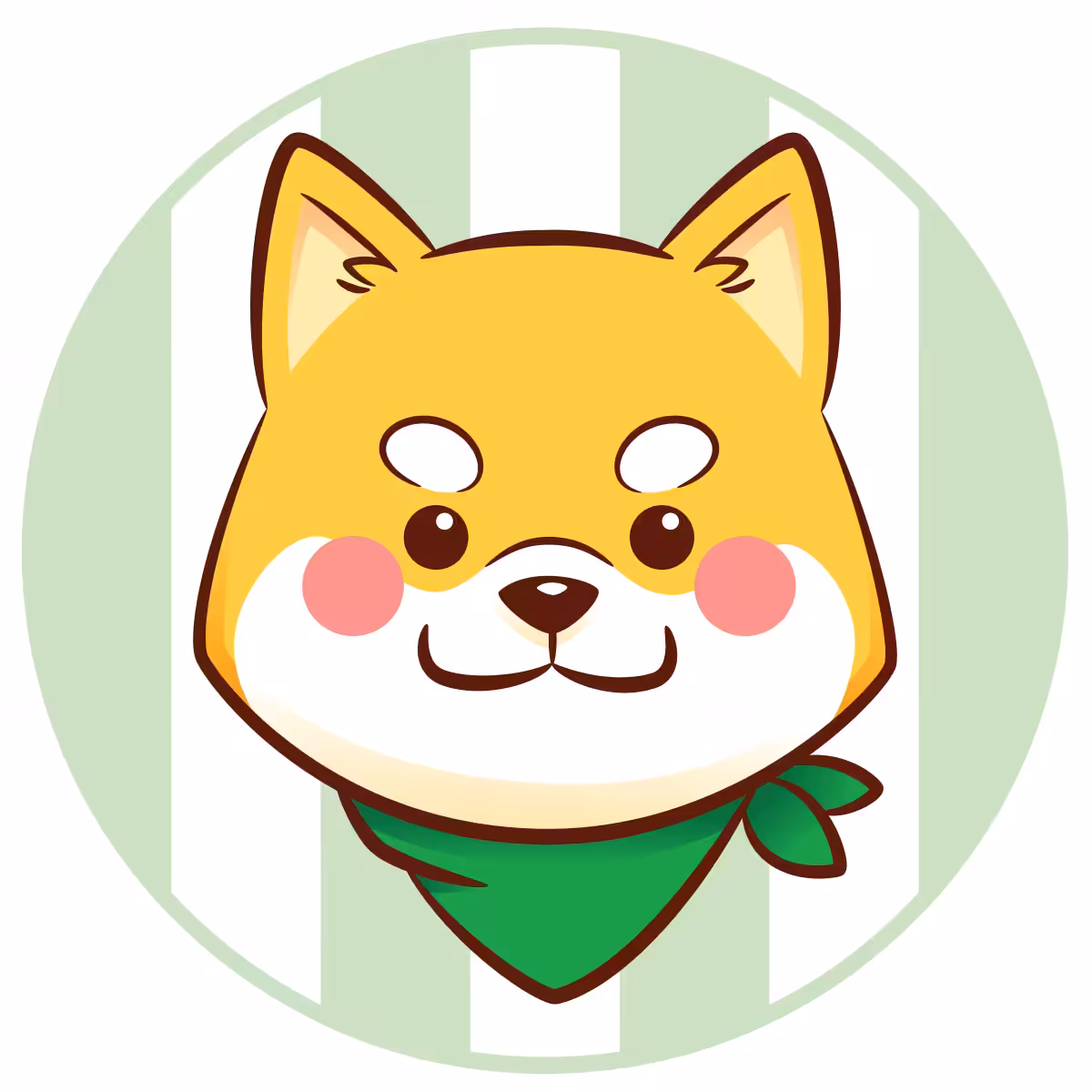 Yellow Bibu Shiba