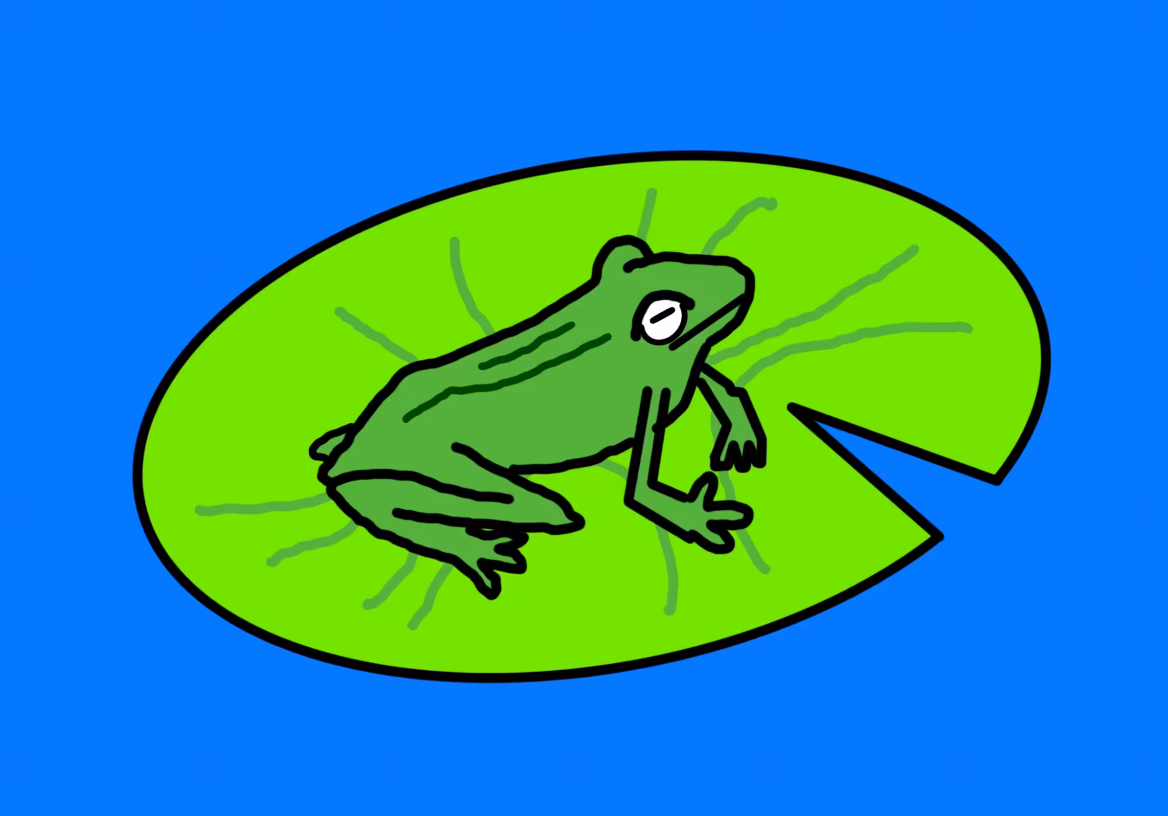 GM! editions: GM! #65 - lilypad frog