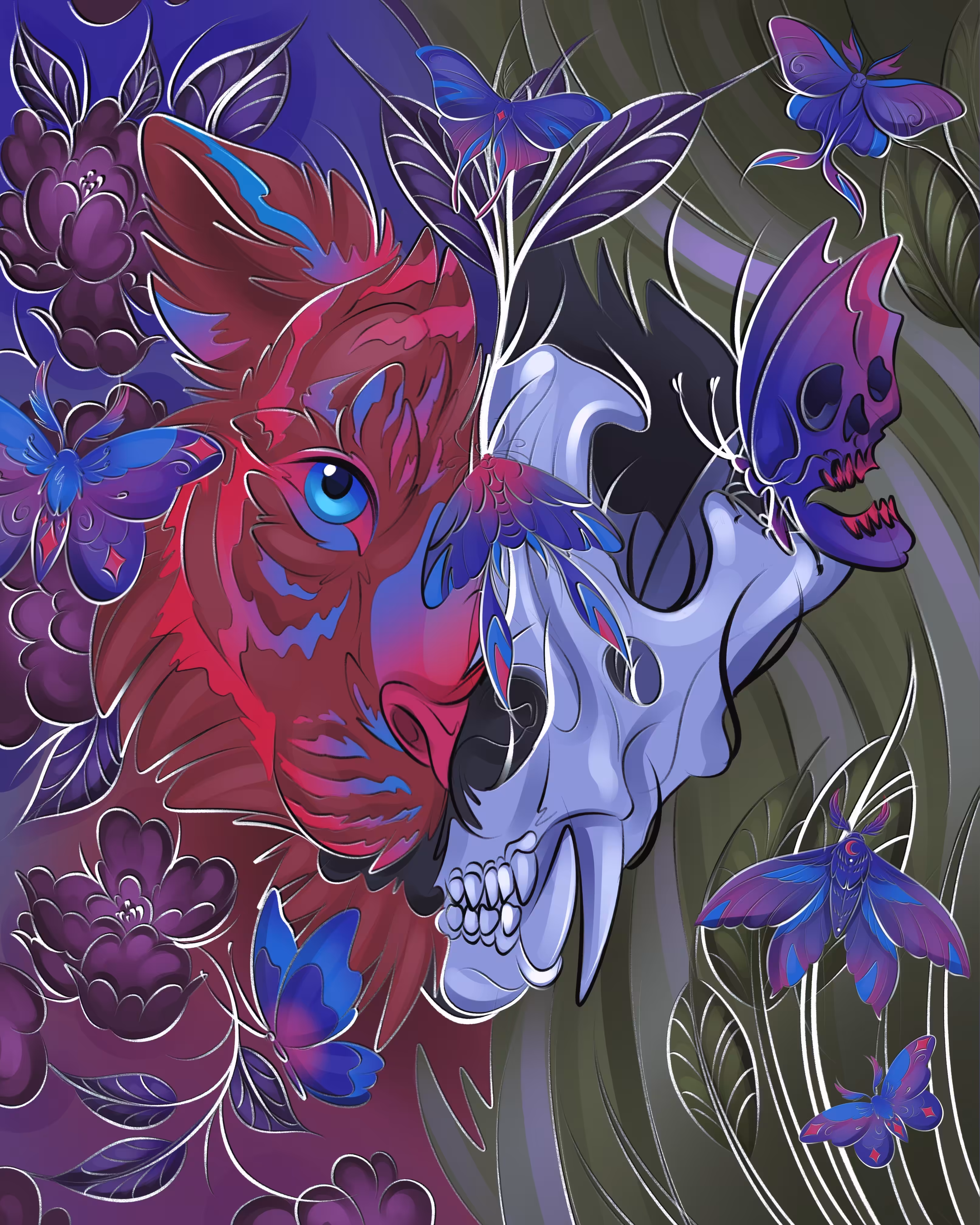We're all rotting bones