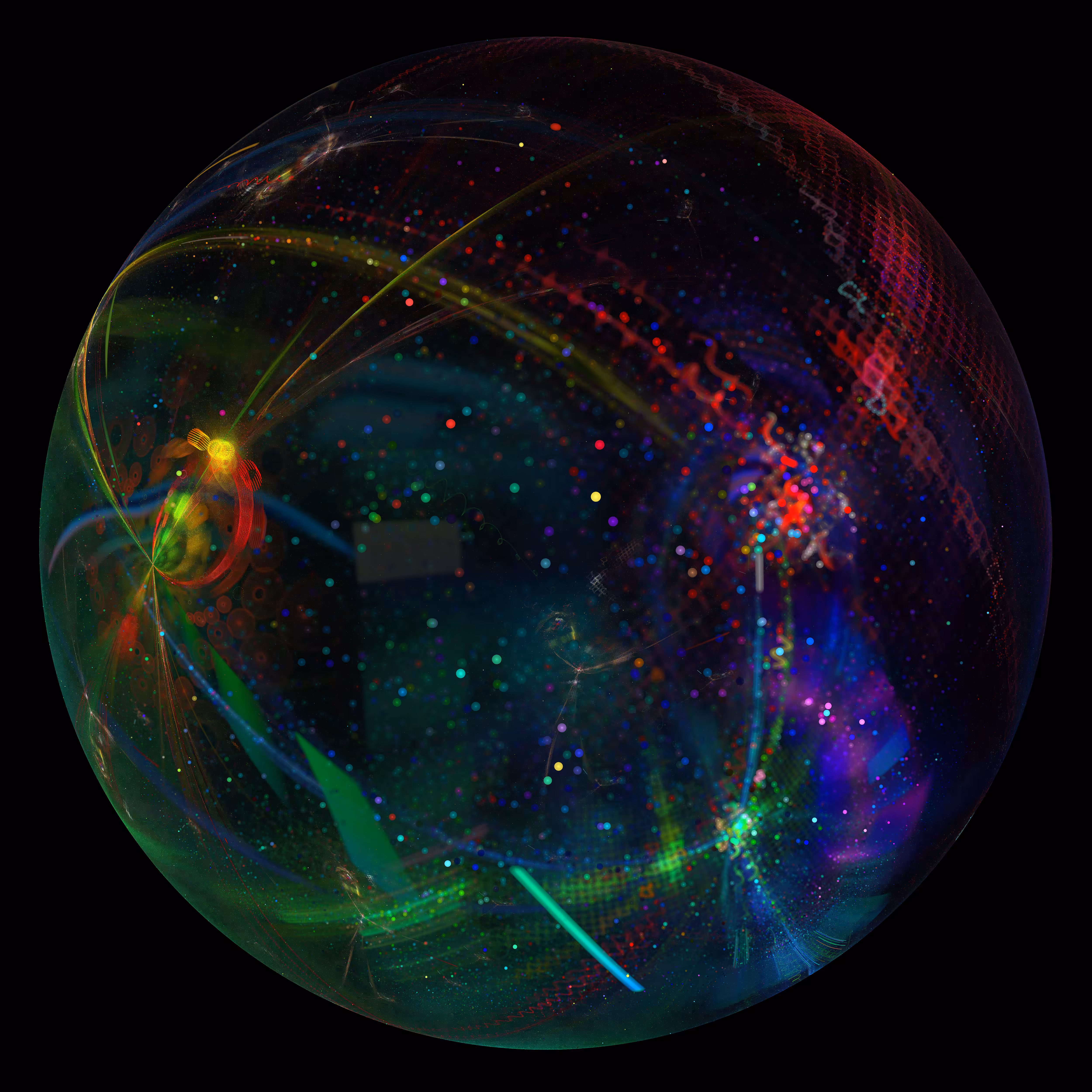 Grid Splatter Bubble