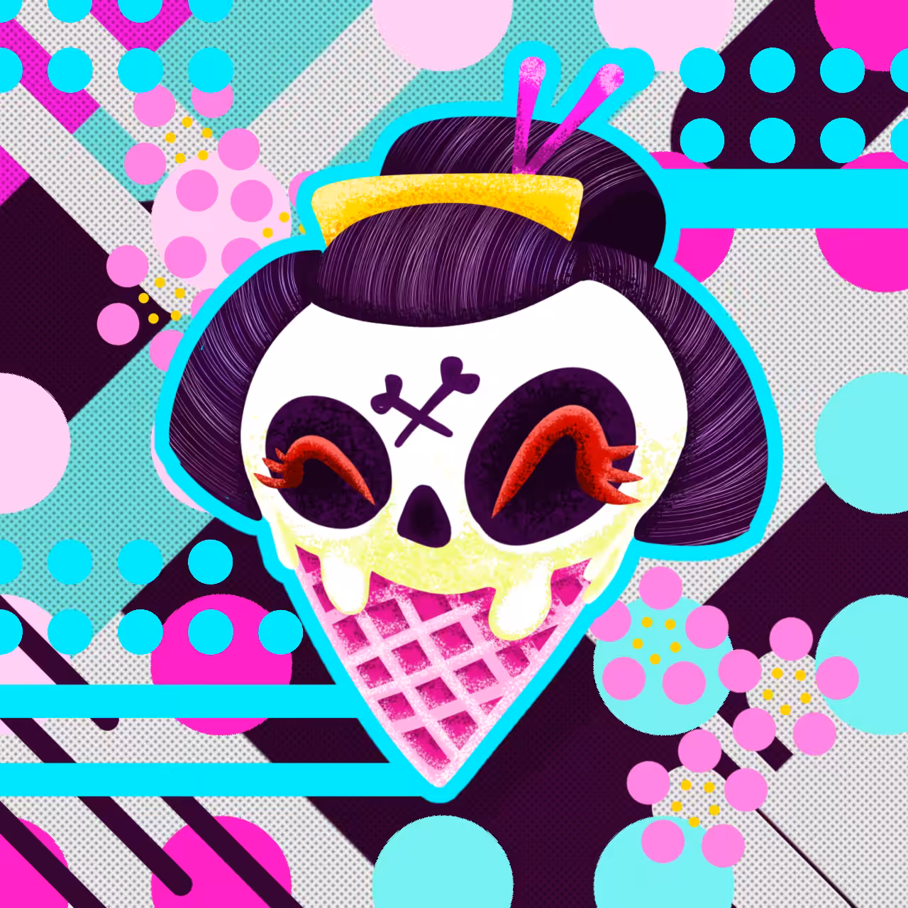 Ice Cream #2 "Geisha"