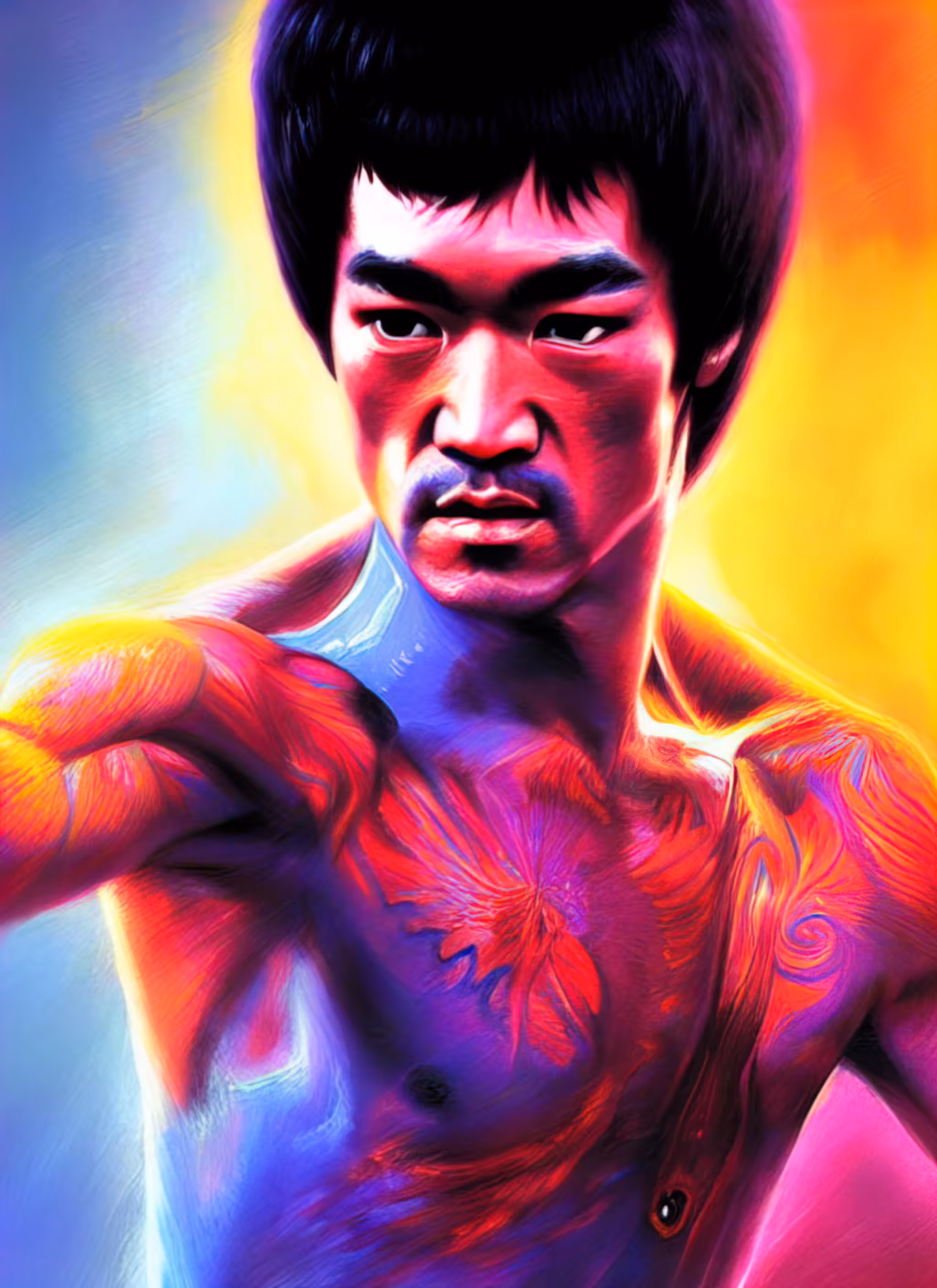 Pose of the dragon