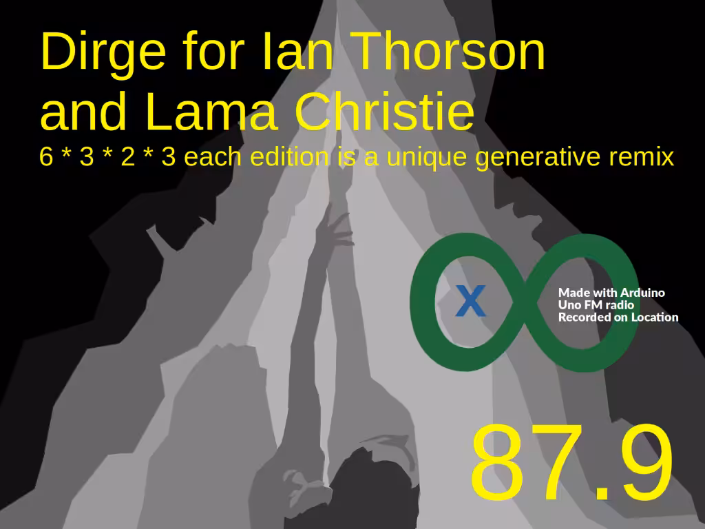 Dirge for Ian Thorson and Lama Christie #2