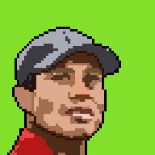 PopMask #114 - Crypto Tiger Woods 2