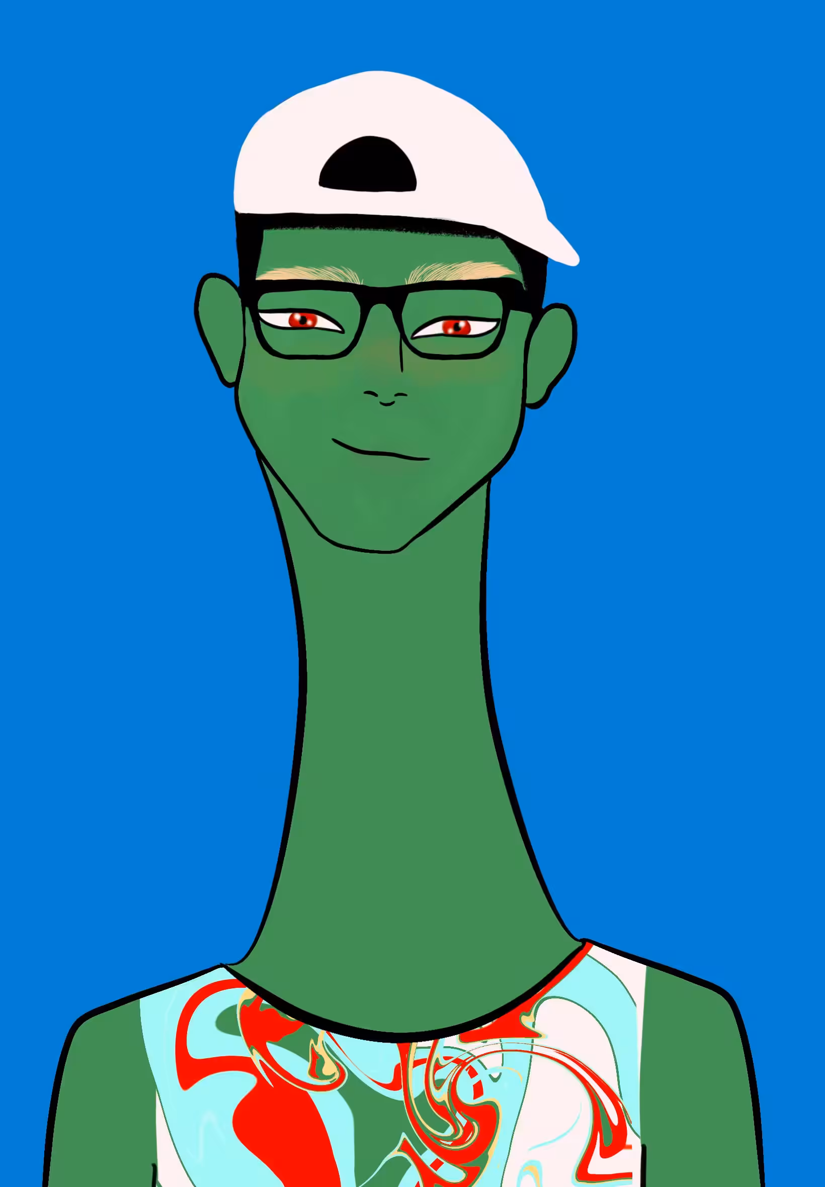 Long Neckie Fellas #2084
