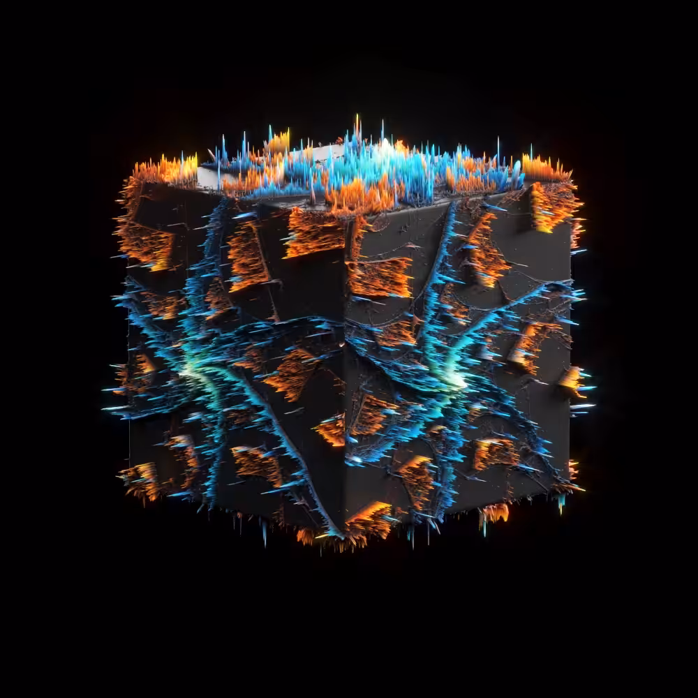 CUBE - FRACTAL GLITCH Style