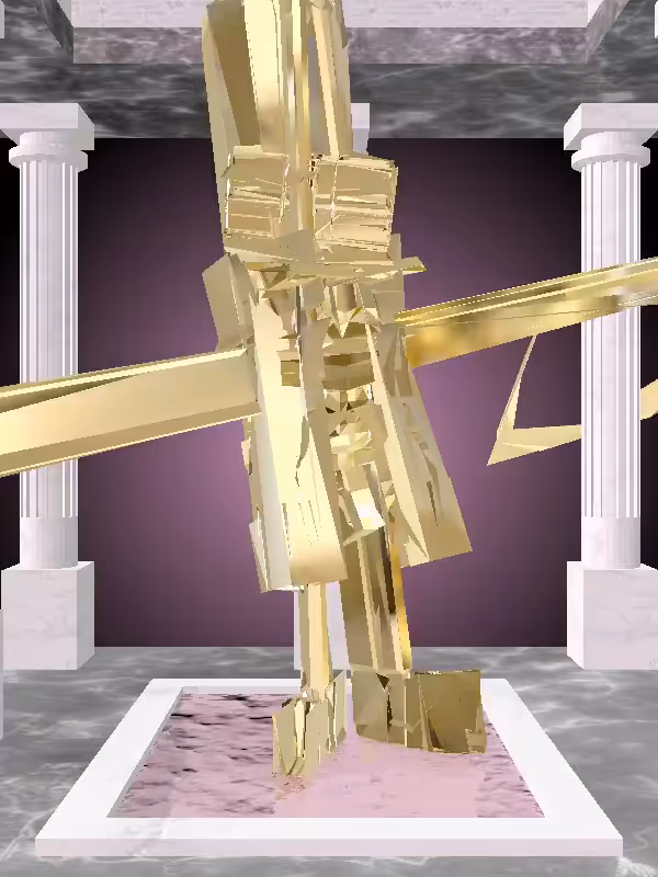 HeavenComputer: The Fragmented Drunk Fool's Gold Woman #487