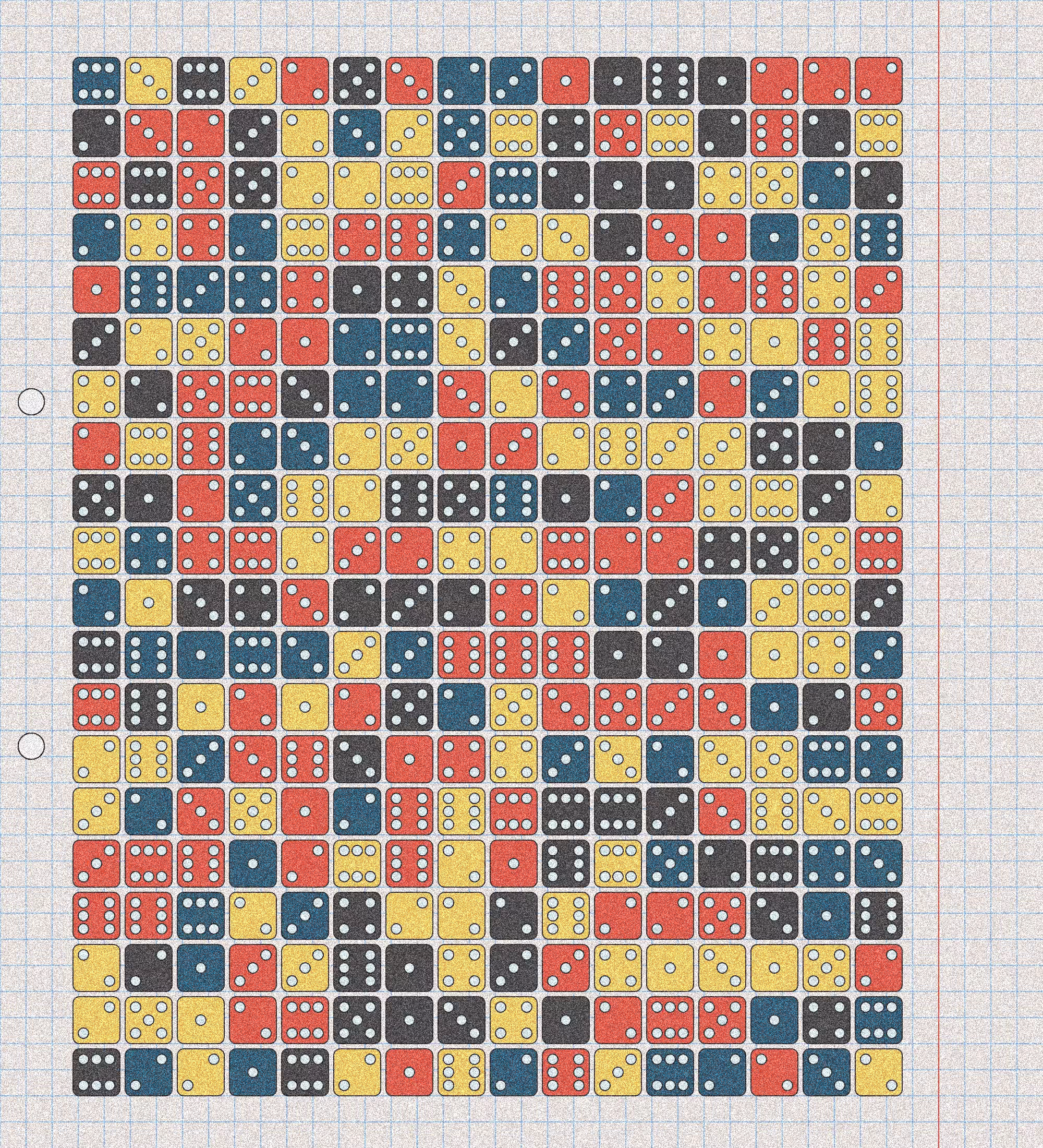 sketchbook page 6: dice roll #28