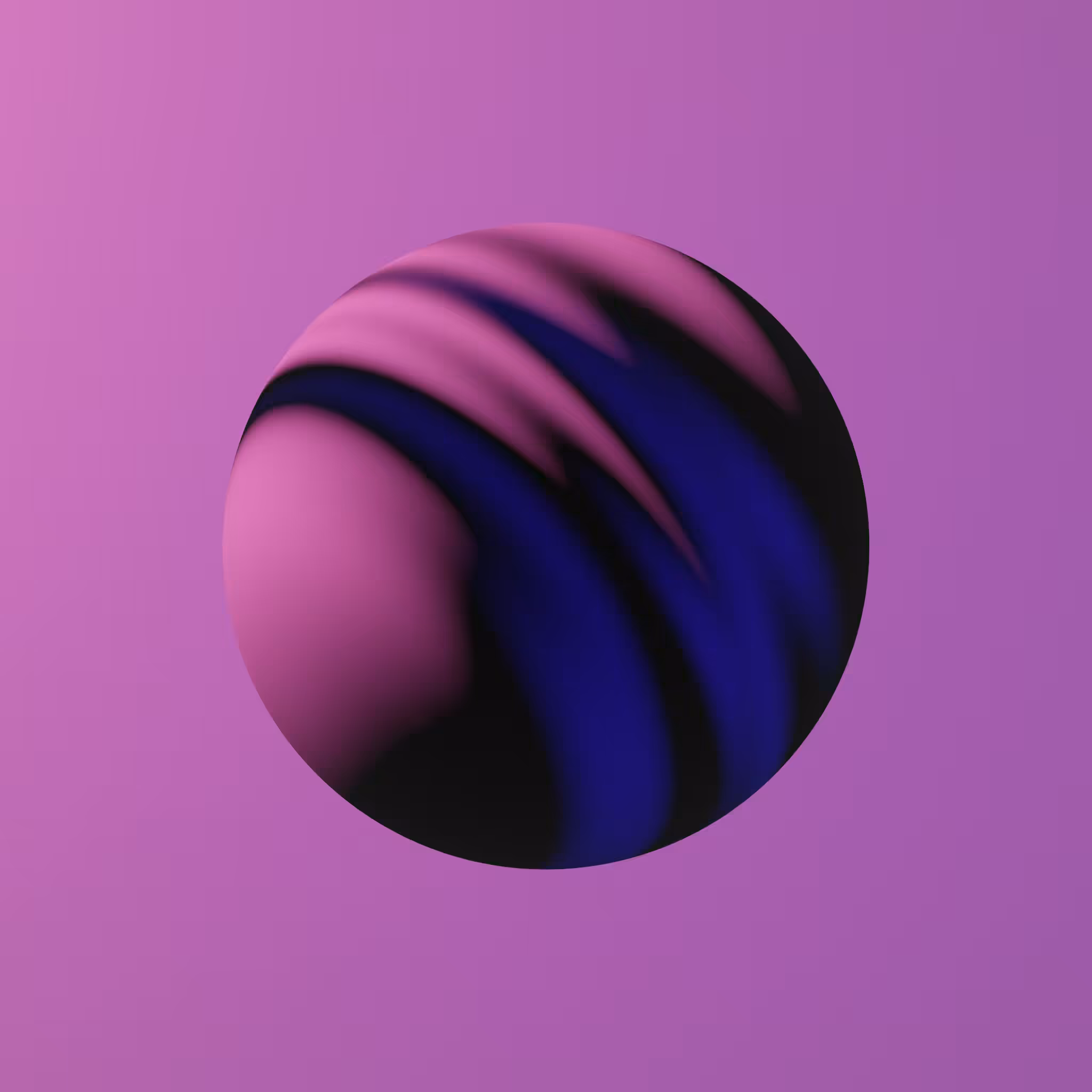 Ether Marbles: Pink Whorl