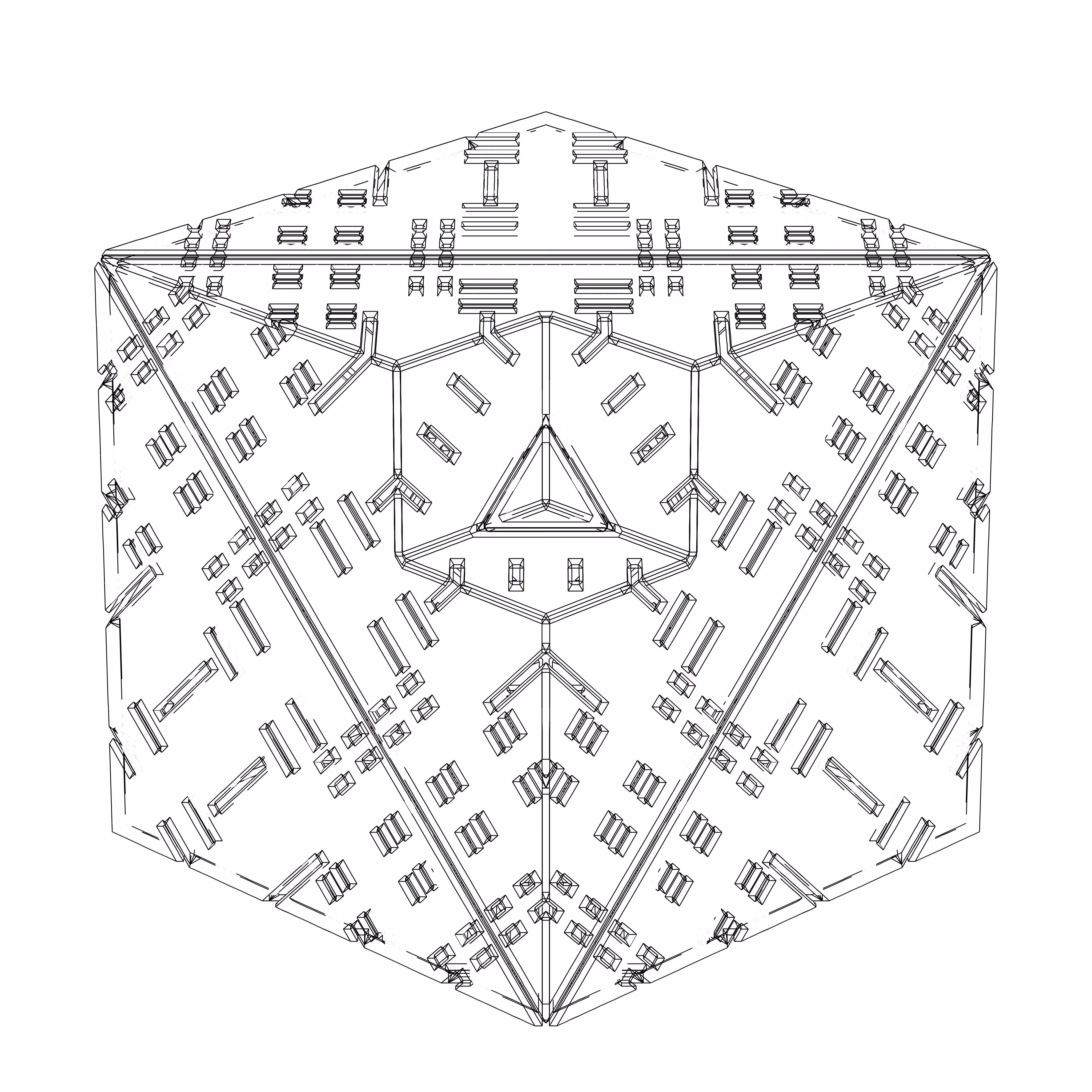 LL21 Alien Art Cube #977