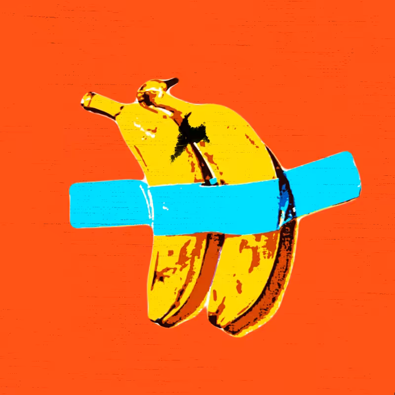 Shot Bananas - Warhol Tribute #2