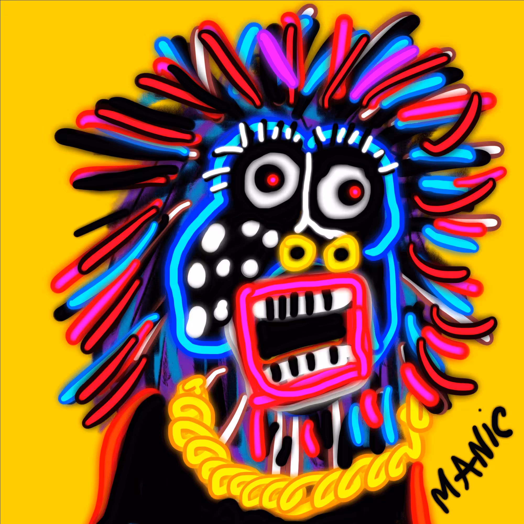 Trippy Lion