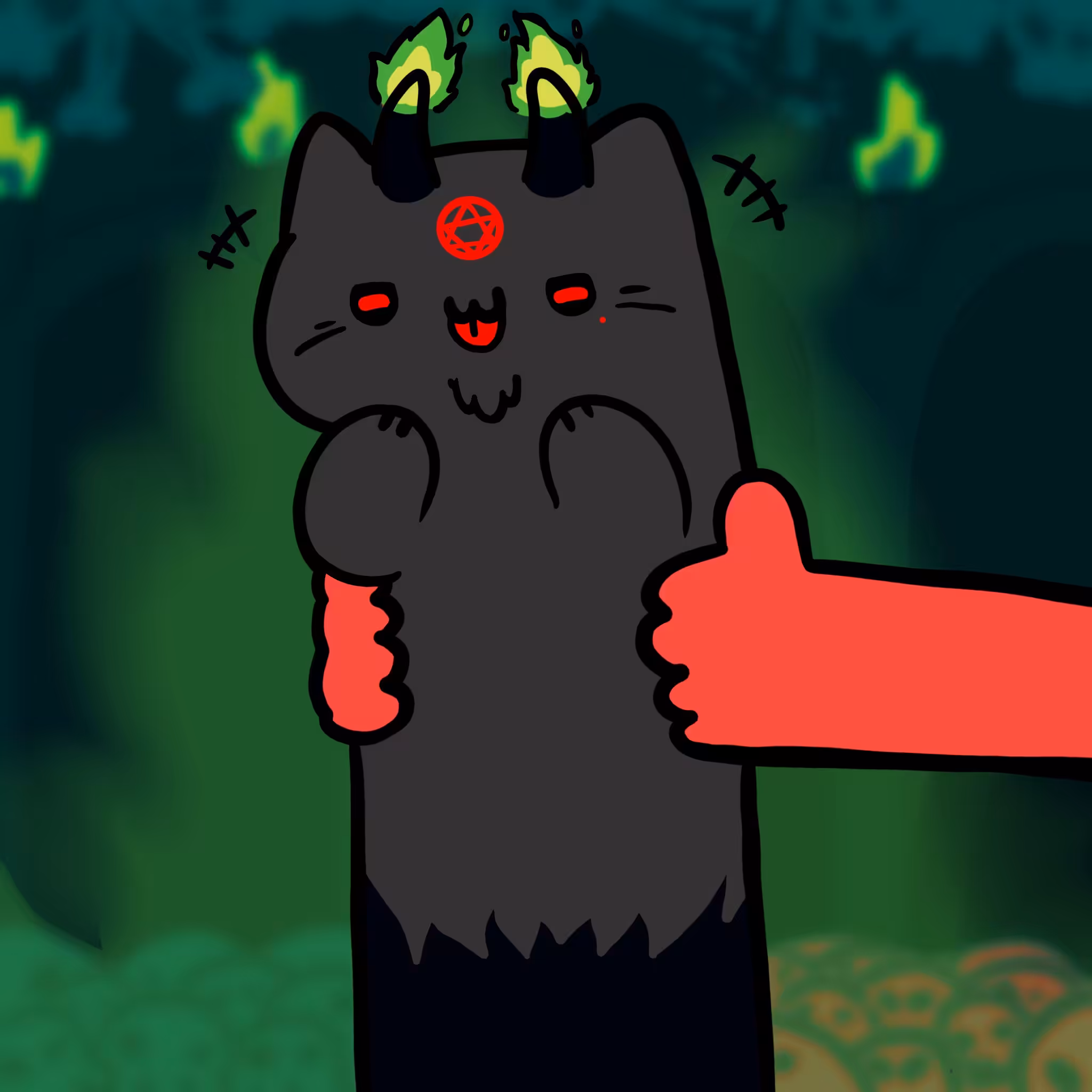 Long Long Cat: Long Long Bad Bad cat #0192